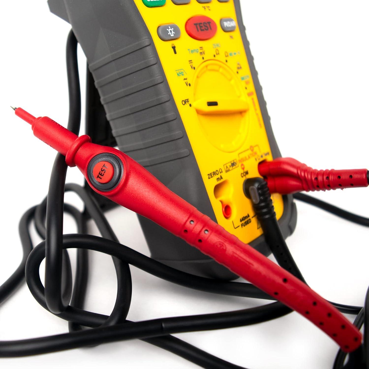 Probador de Aislamiento UEi IRT807 1000V 2GΩ Profesional