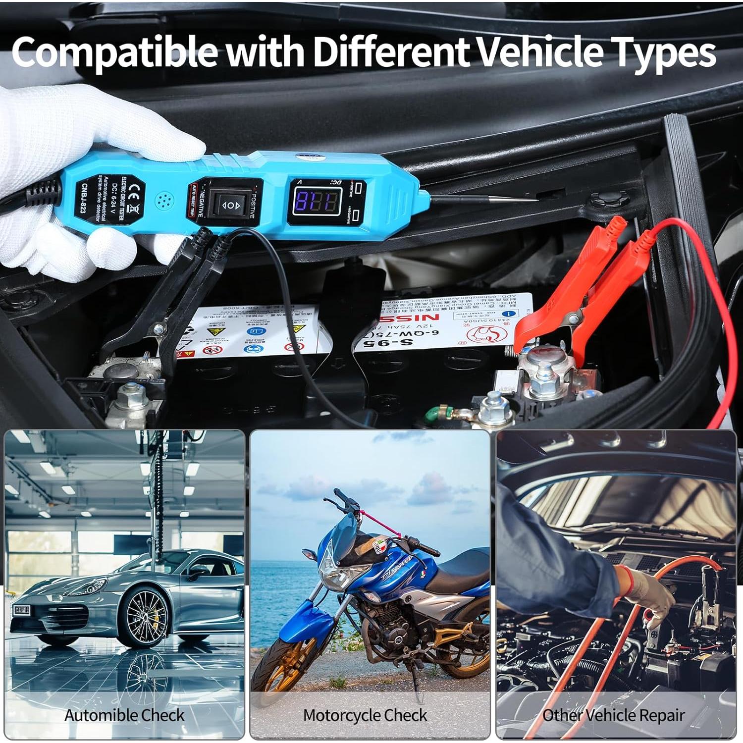 Probador de Circuito Eléctrico Aochinmoto 3.5-36V 4.48m