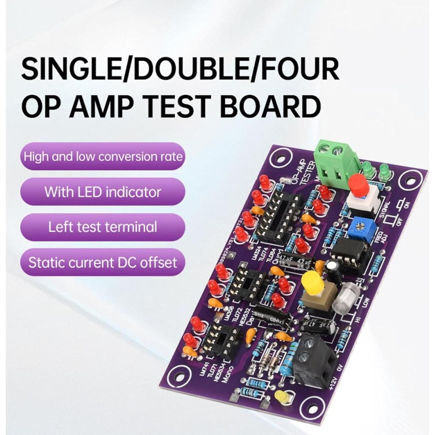 Módulo de Prueba Amplificador Operacional Masyrt T2