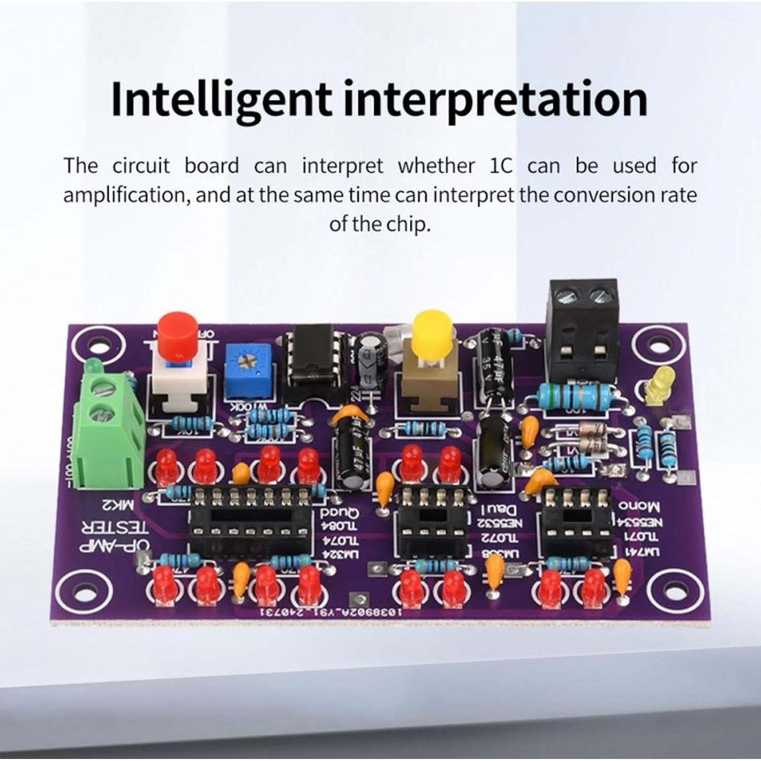 Módulo de Prueba Amplificador Operacional Masyrt T2