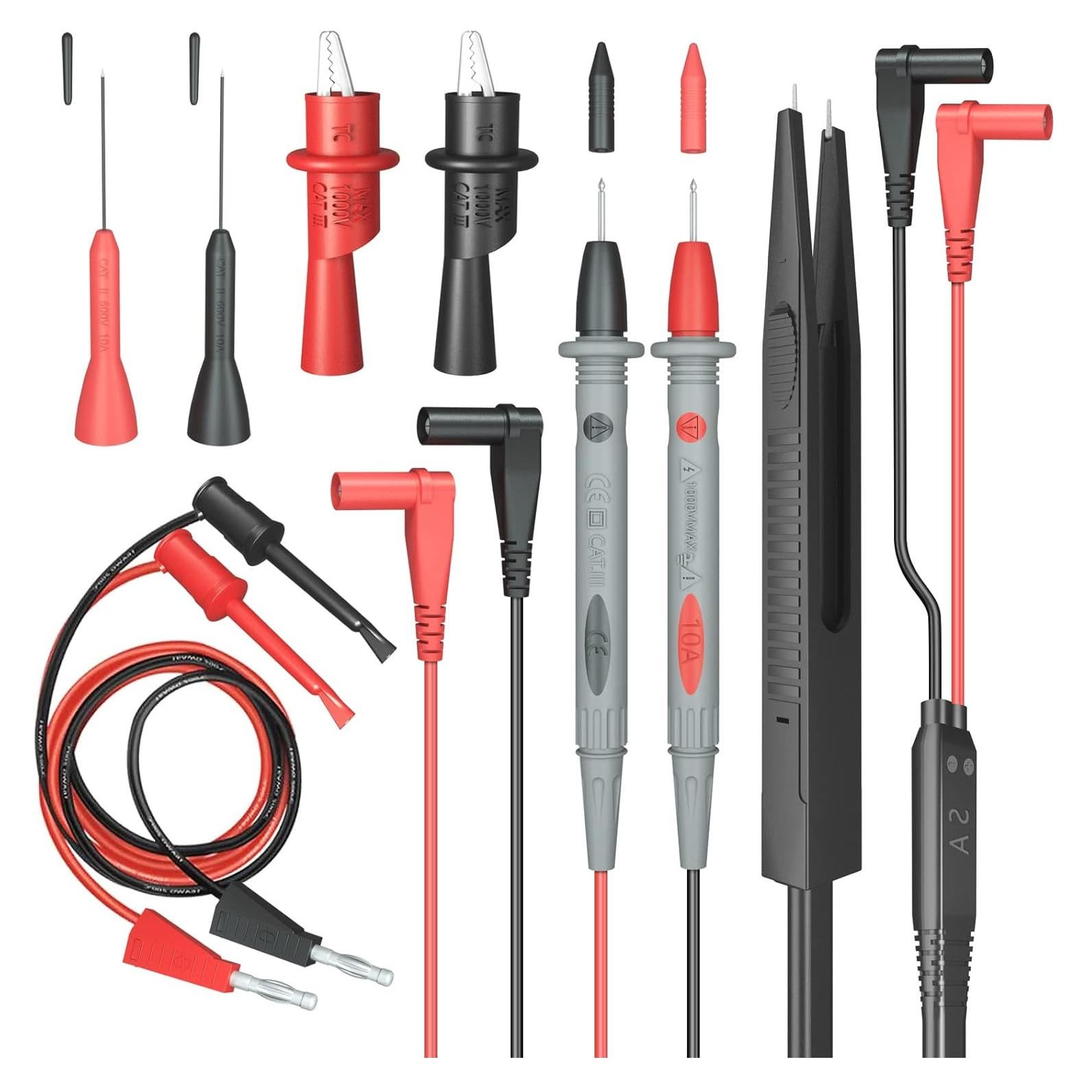 Juego de Cables de Prueba Multímetro Handskit 1000V 10A