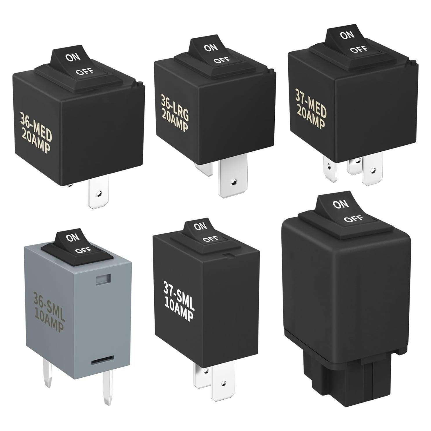 Kit de Probador de Relé Bypass RVMARINEPAT 9038 - 6 Piezas