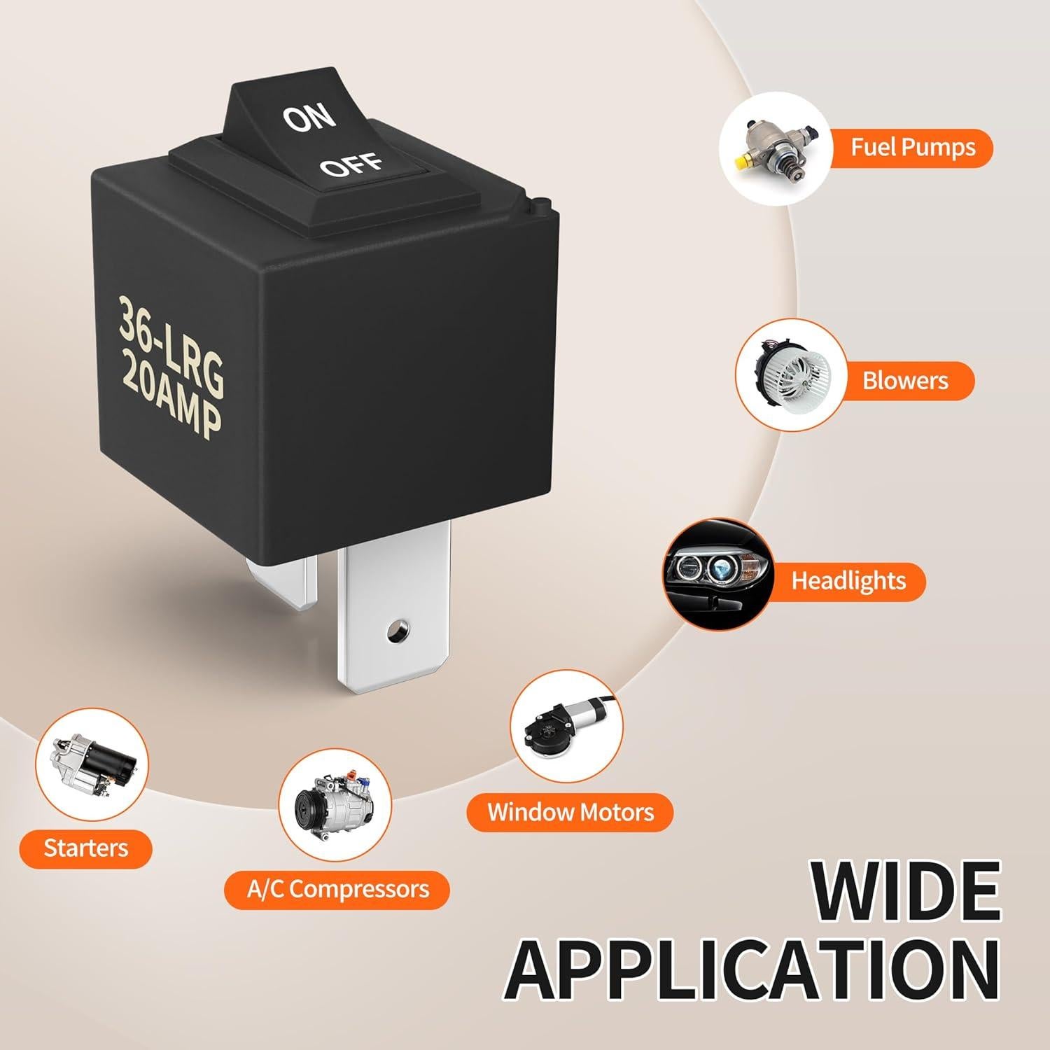 Kit de Probador de Relé Bypass RVMARINEPAT 9038 - 6 Piezas