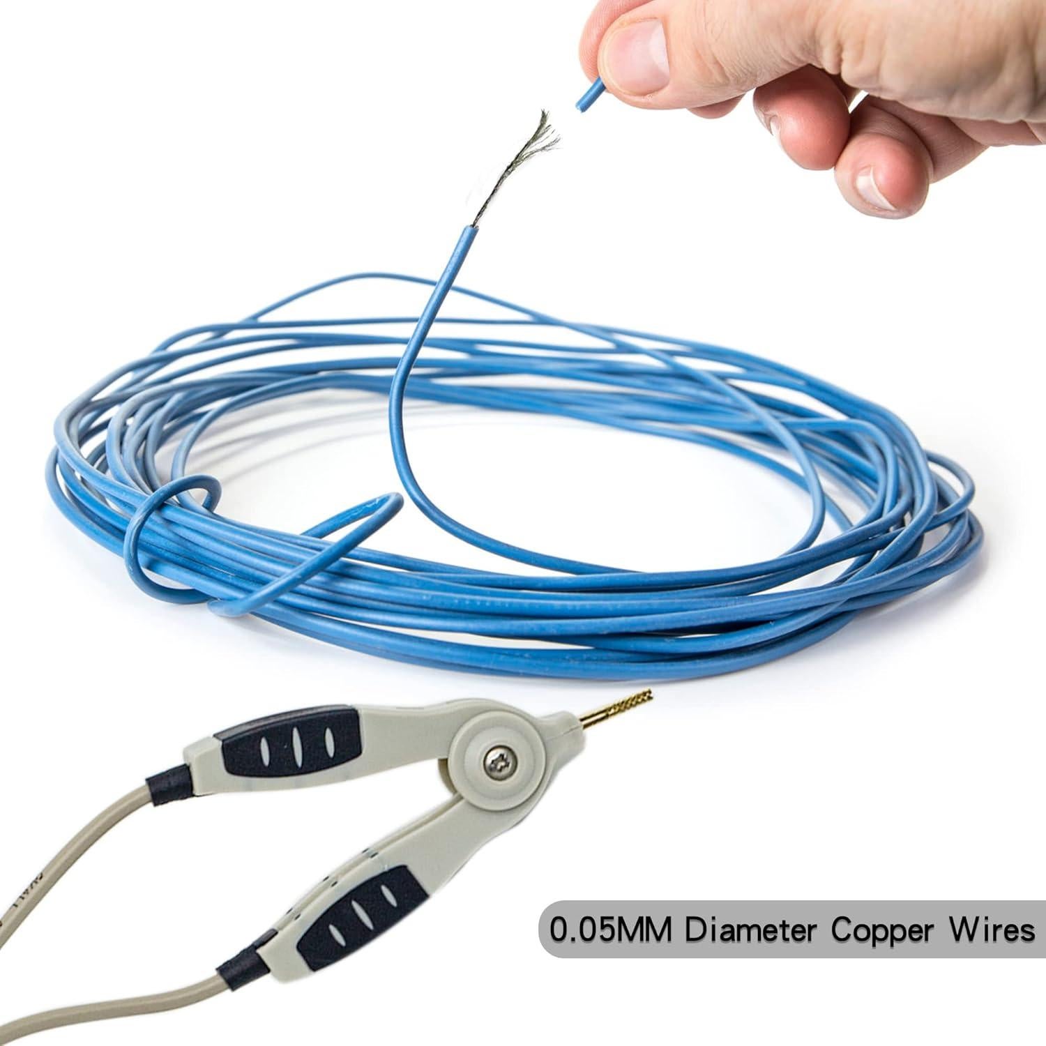 Juego de Cables de Prueba LCR BOCEUC con Clips de Cocodrilo