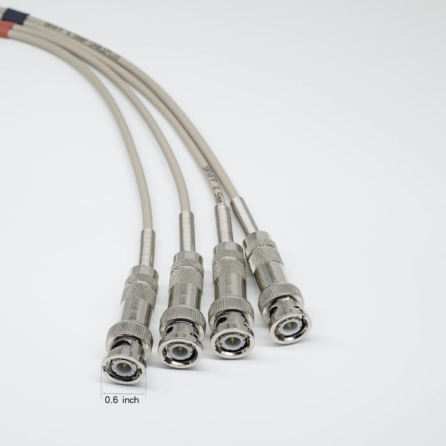 Juego de Cables de Prueba LCR BOCEUC con Clips de Cocodrilo