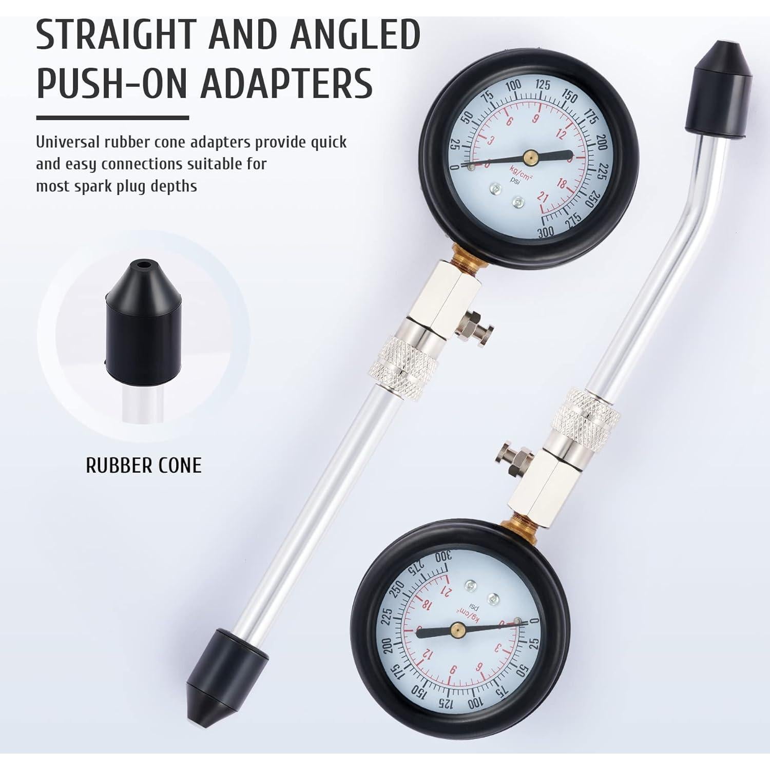 Probador de Compresión Orion Motor Tech 0-300 PSI 8PCS