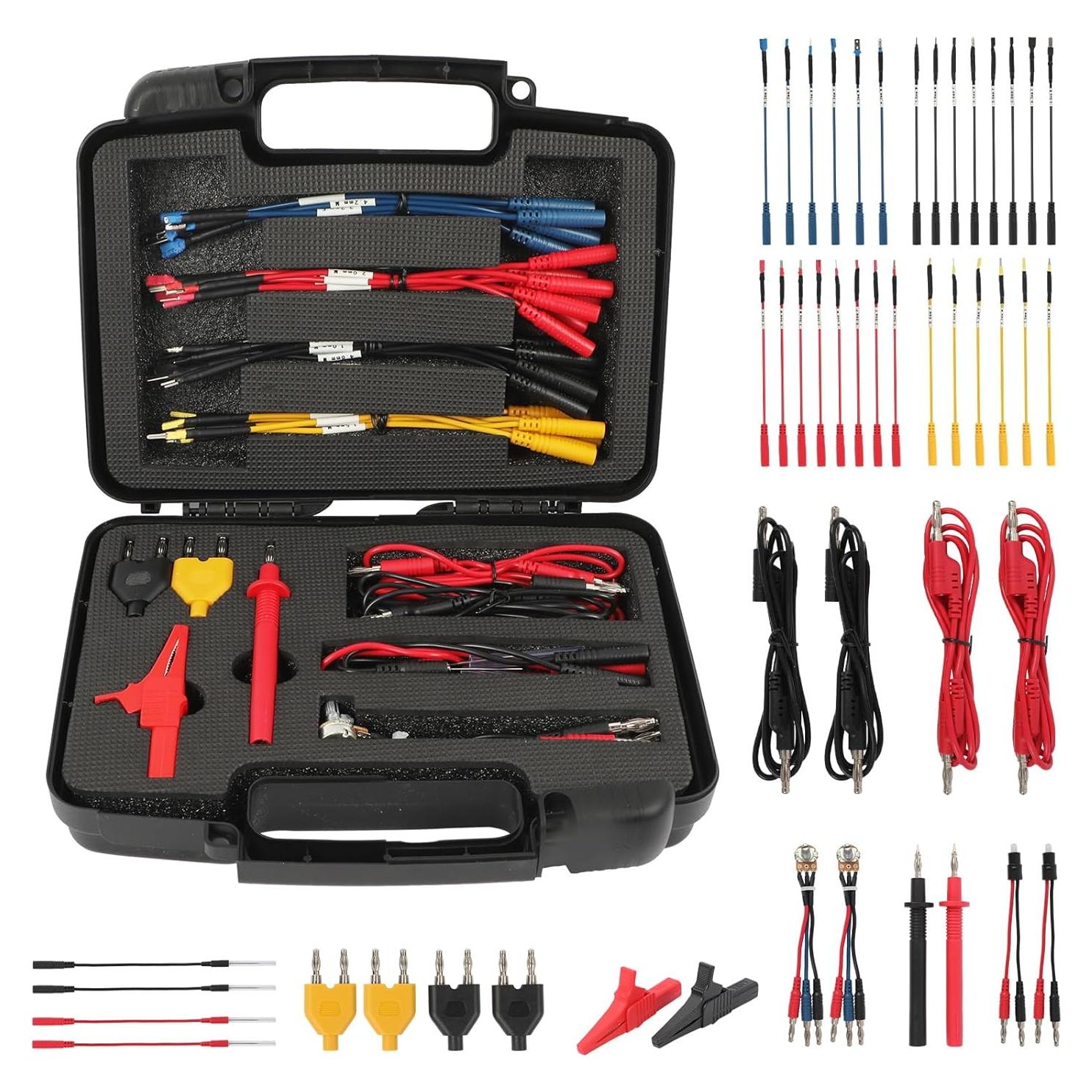 Kit de Cables de Prueba Multímetro 48PCS AUTOOL 32A 1000V