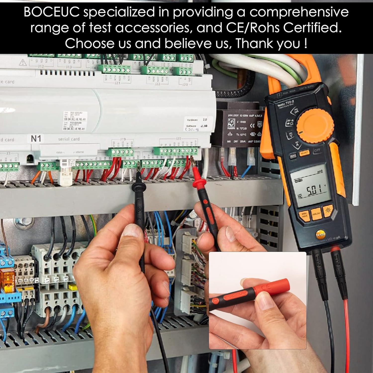 Kit de Cables de Prueba BOCEUC 312 para Multímetro 1000V