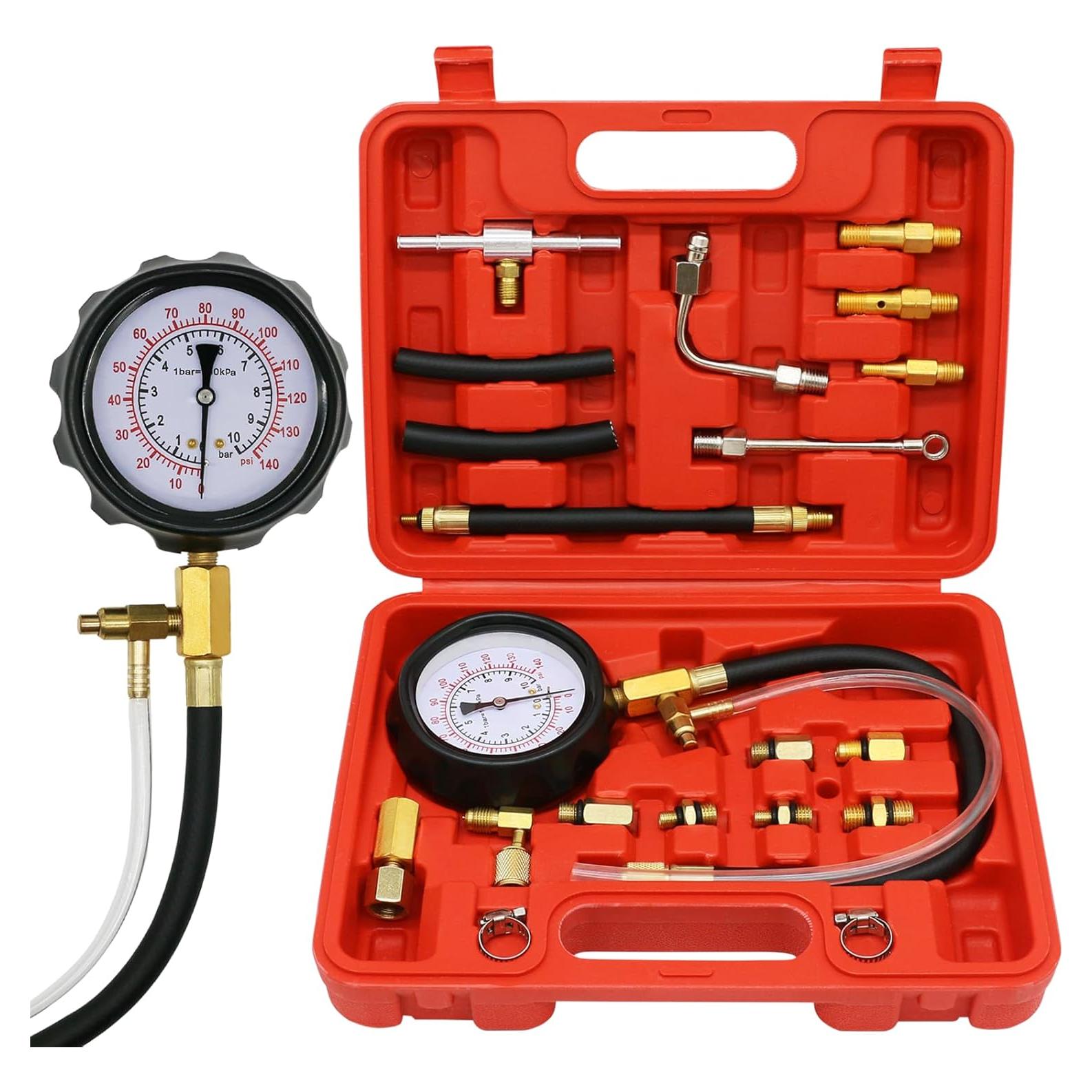 Probador de presión de inyectores XiTuanYuan 0-140 PSI