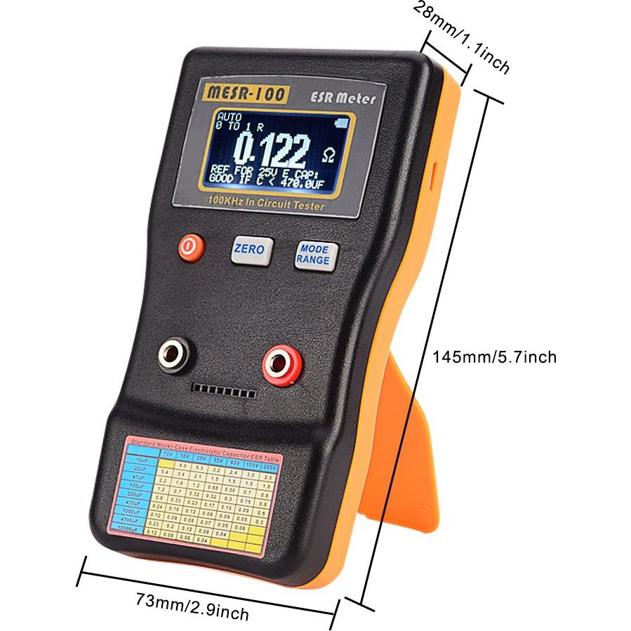 Medidor ESR Signstek MESR-100 V2 Capacitores y Resistencias