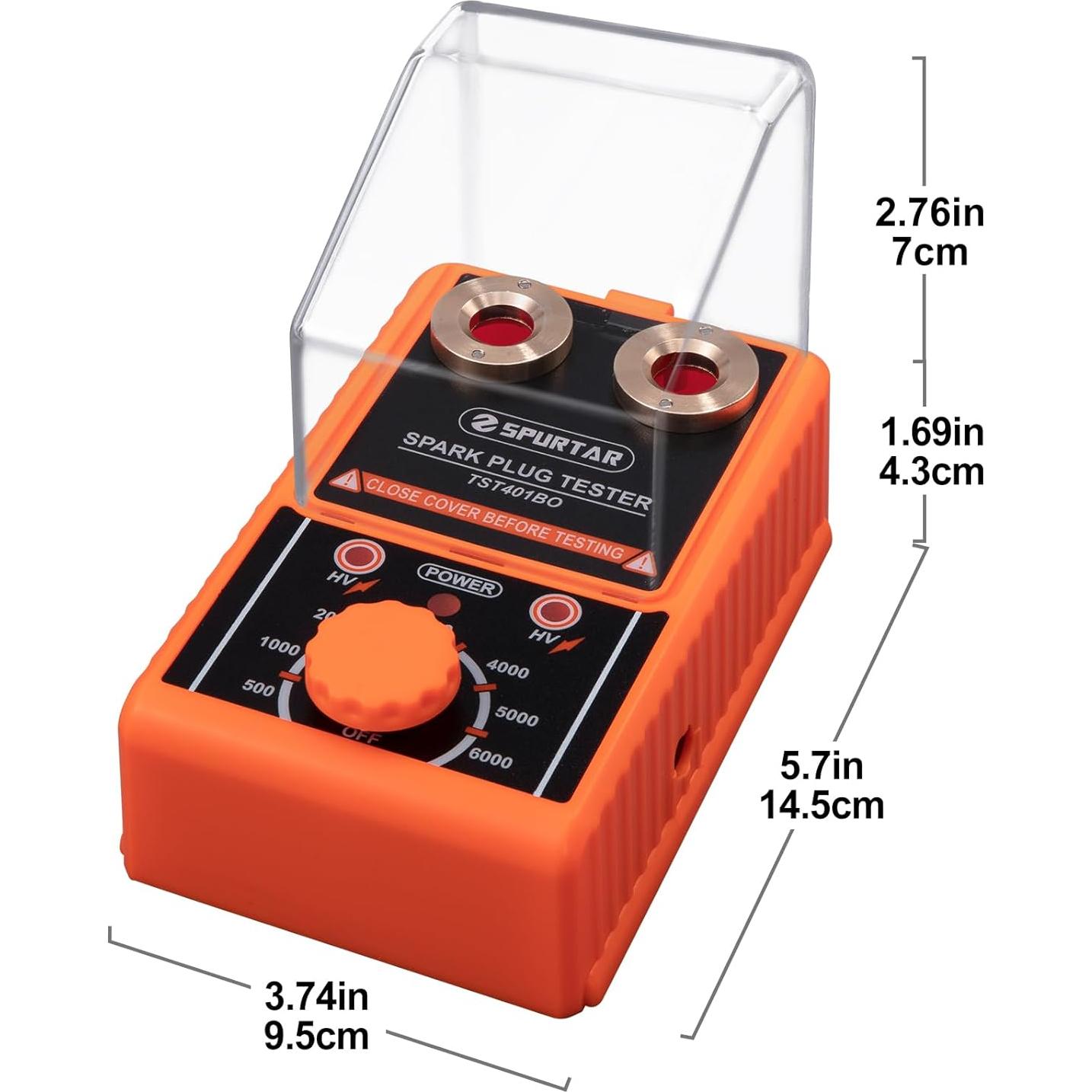 Probador de Bujías Spurtar 0-6000rpm Doble Orificio 110V