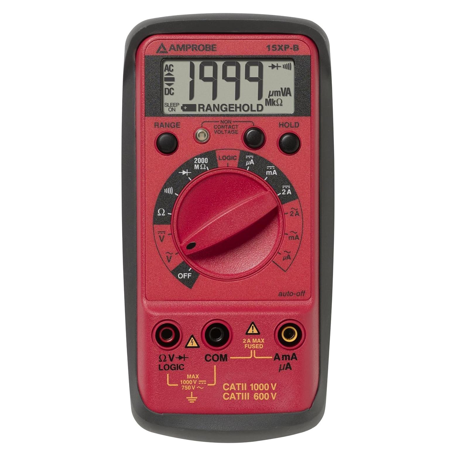 Multímetro Digital Amprobe 15XP-B con Detector de Voltaje