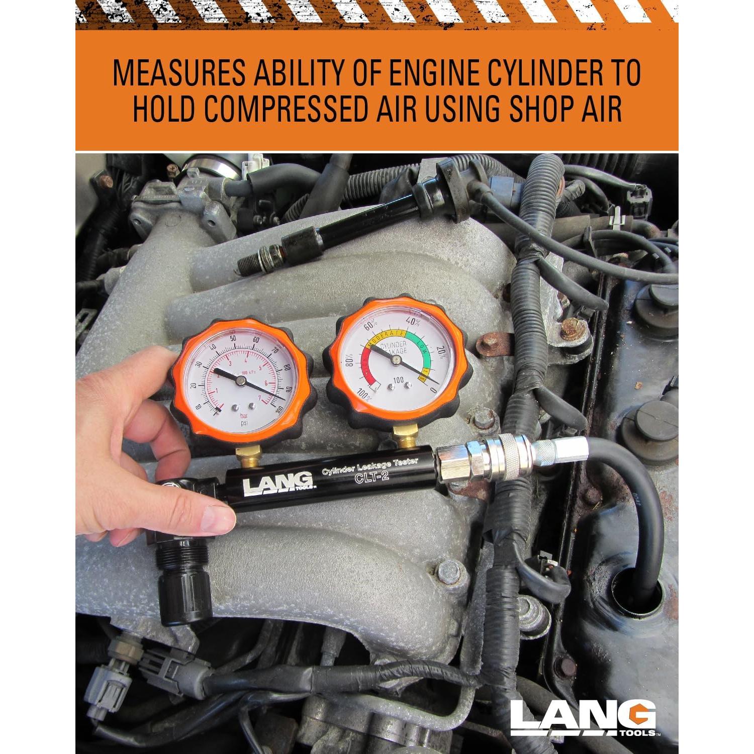 Probador de Fugas de Cilindro Lang Tools CLT-2 100 PSI