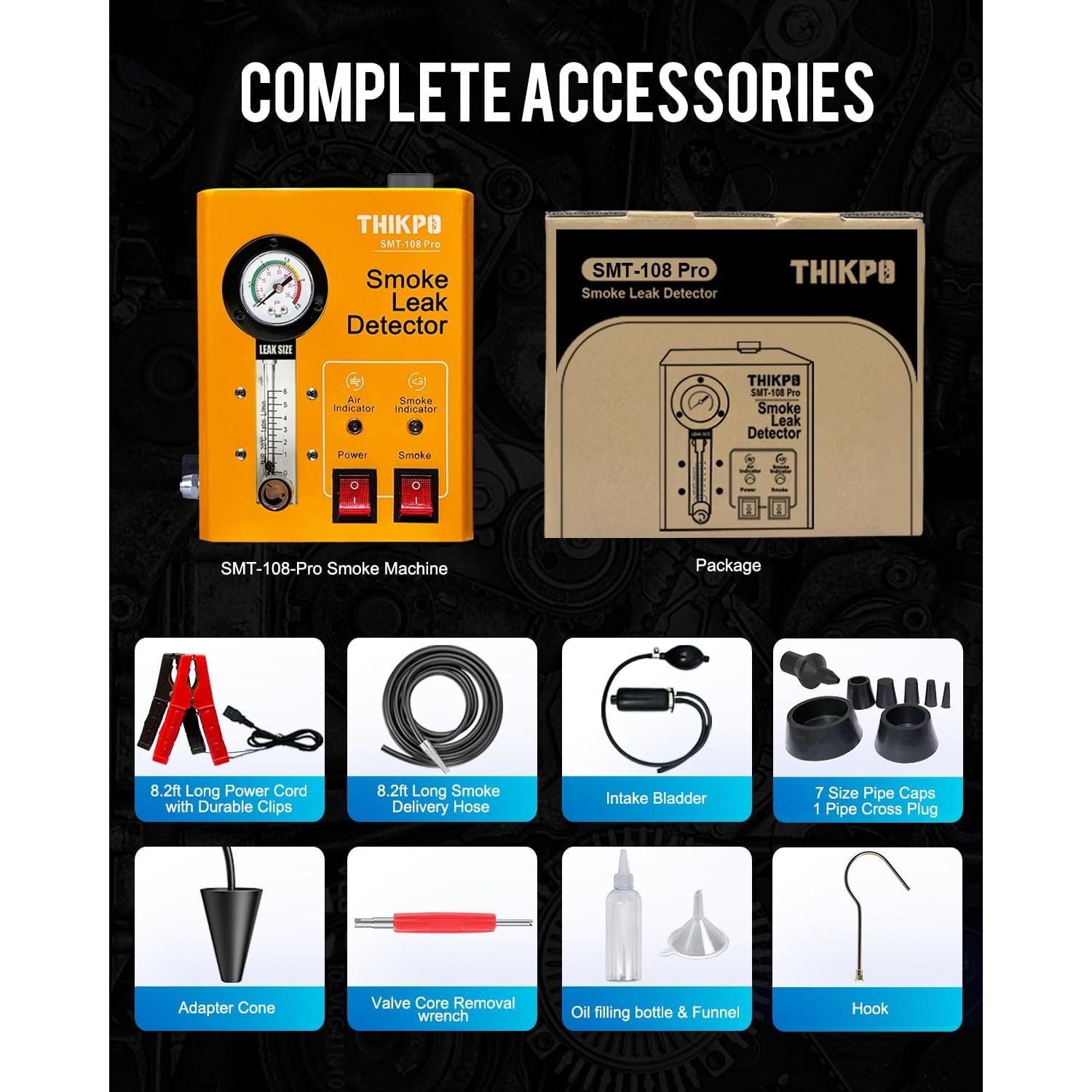 Máquina de Humo THIKPO SMT-108-Pro para Detección de Fugas
