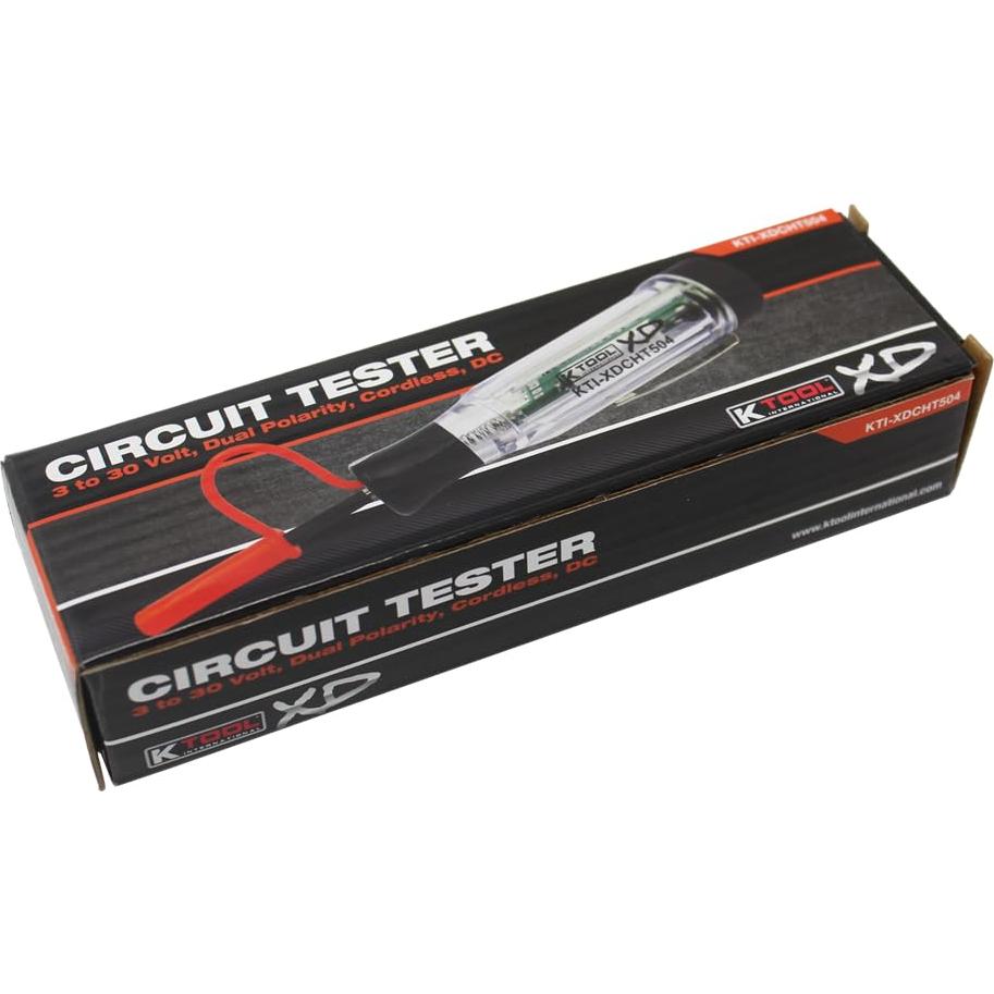 Probador de Circuito CC K Tool XDCHT504 Inalámbrico 3-30V