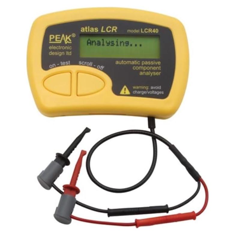 Analizador de Componentes Pasivos PEAK LCR40 Automático