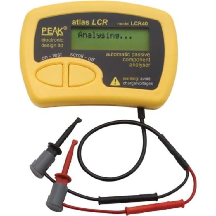 Analizador de Componentes Pasivos PEAK LCR40 Automático
