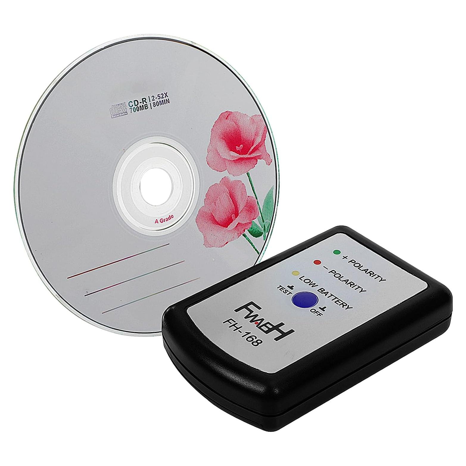 Probador de Polaridad de Altavoces AICARS con CD de Prueba