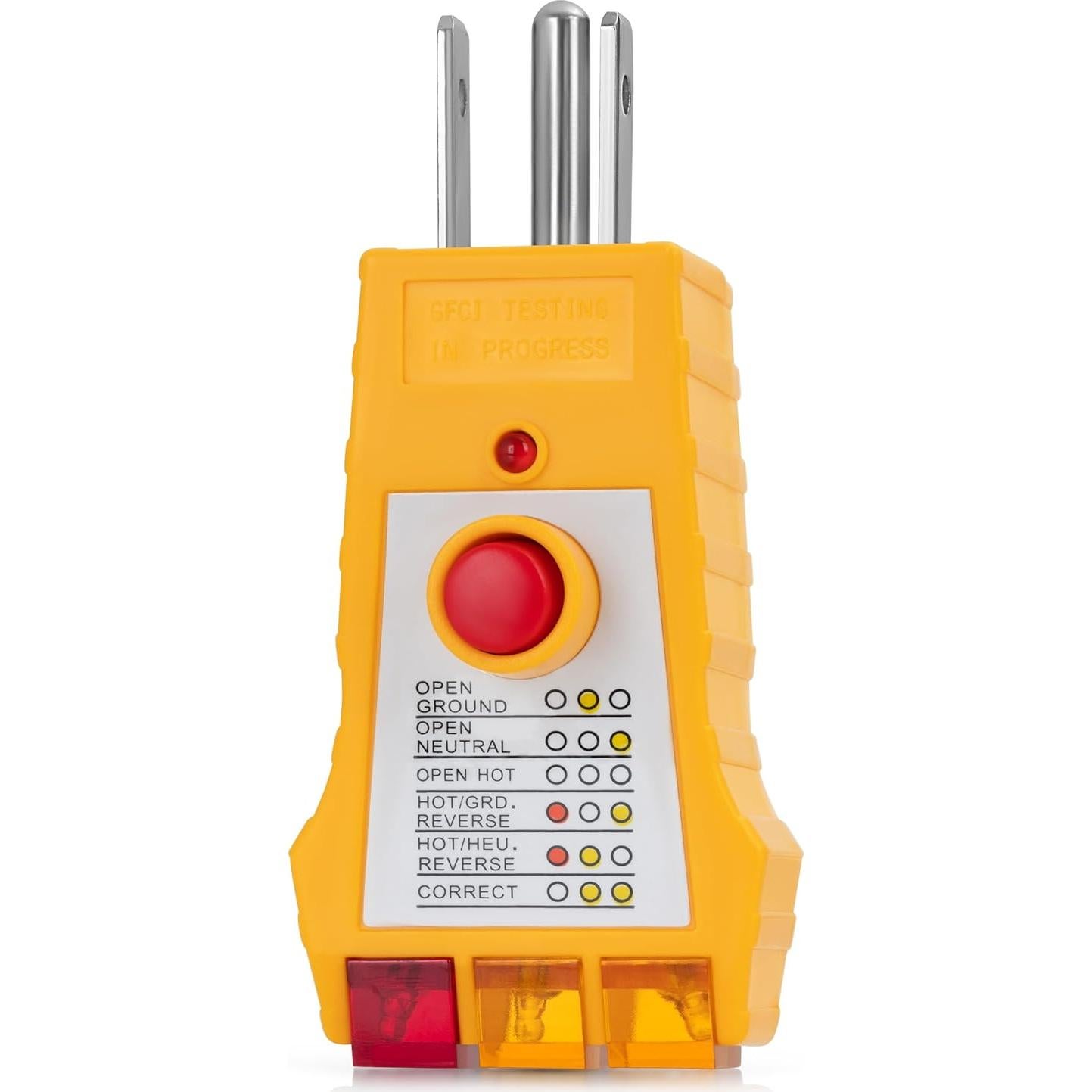 Probador de Puesta a Tierra GAYA 120V Compacto y Portátil