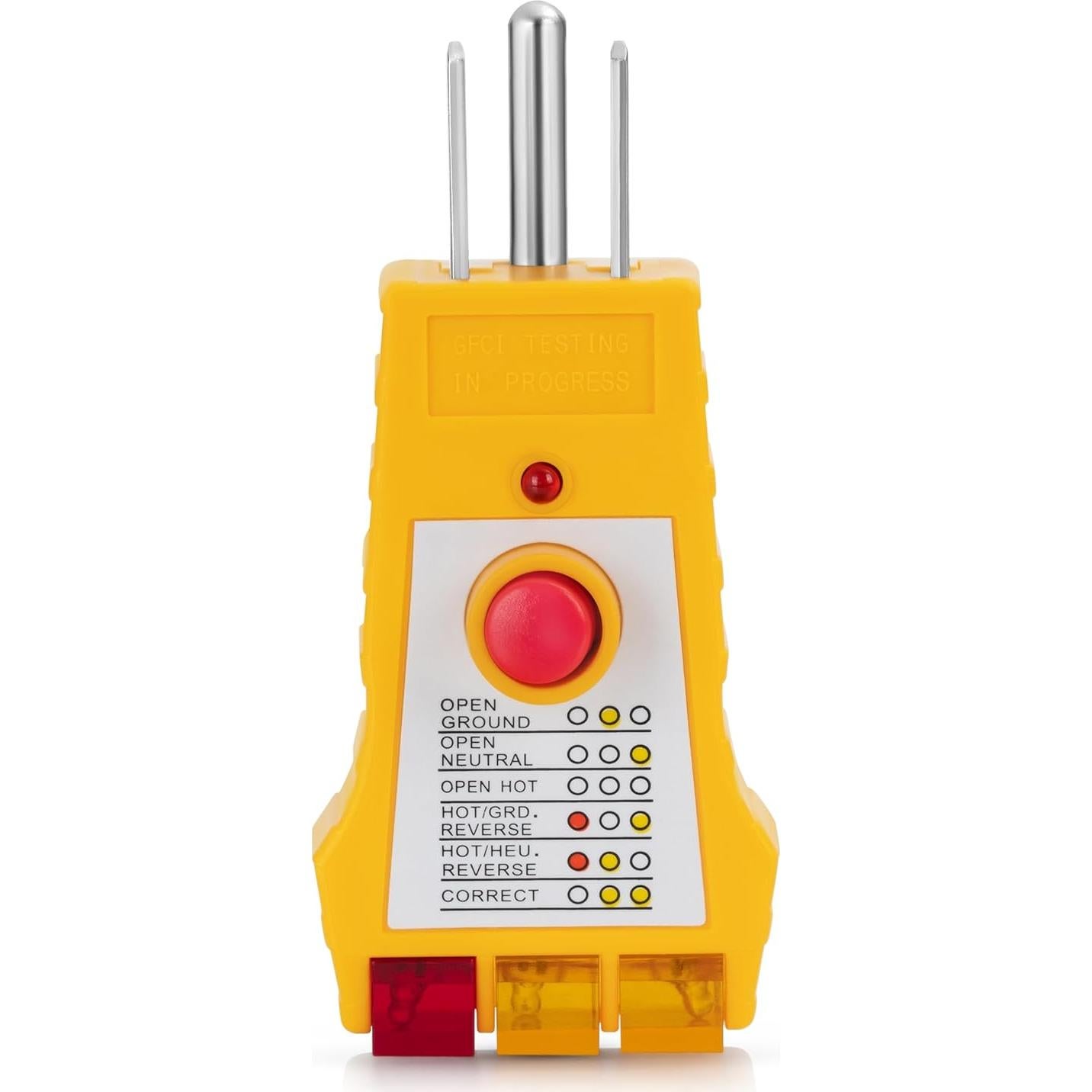 Probador de Puesta a Tierra GAYA 120V Compacto y Portátil