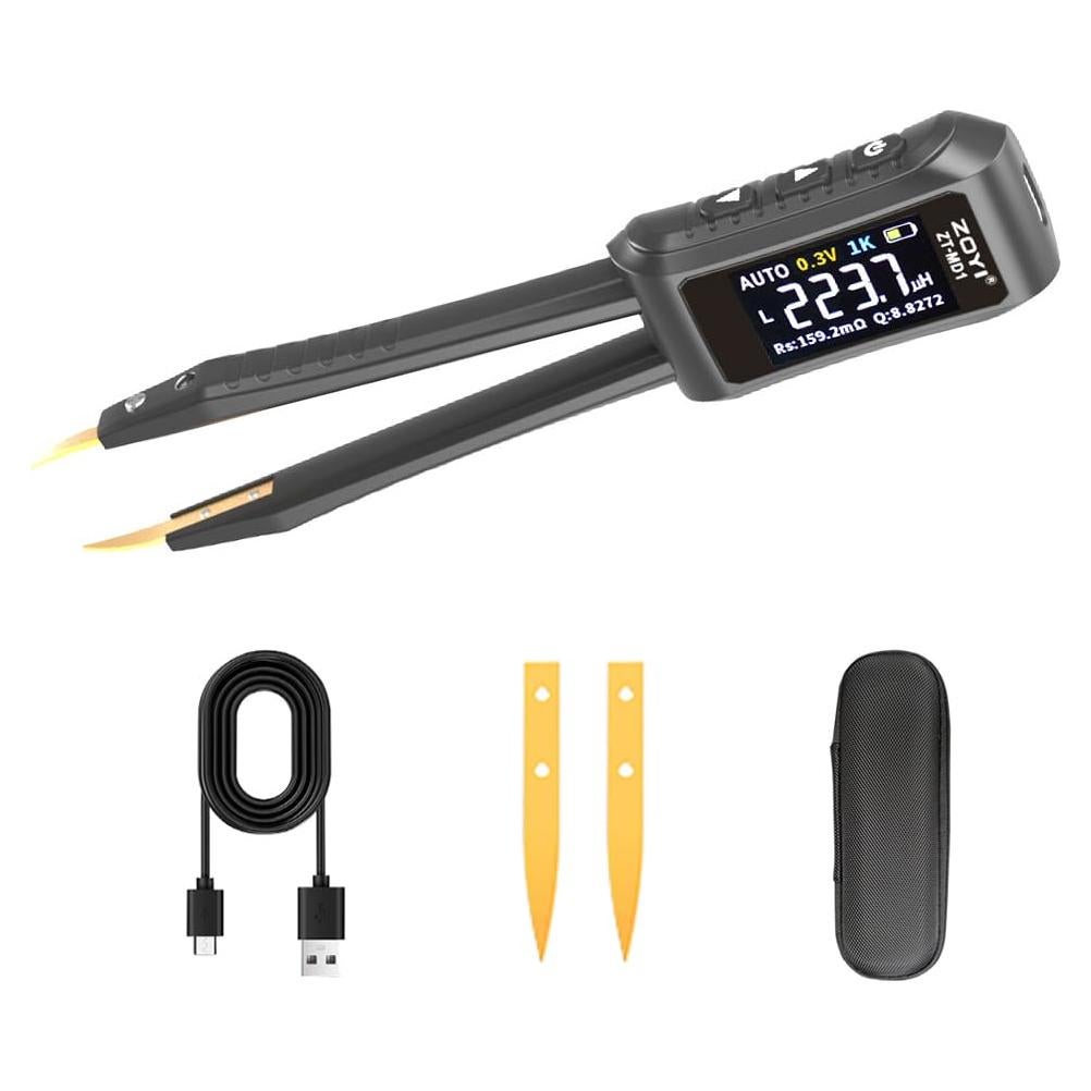 Clip de prueba SMD Zoyi MD1 para medidor LCR portátil