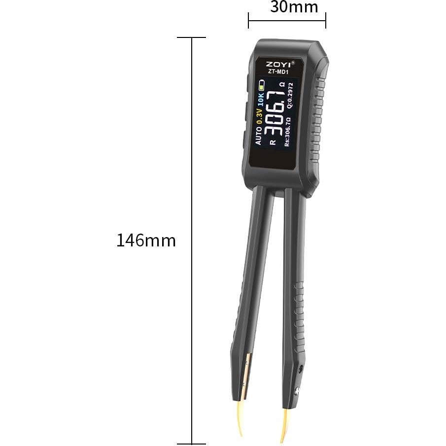 Clip de prueba SMD Zoyi MD1 para medidor LCR portátil