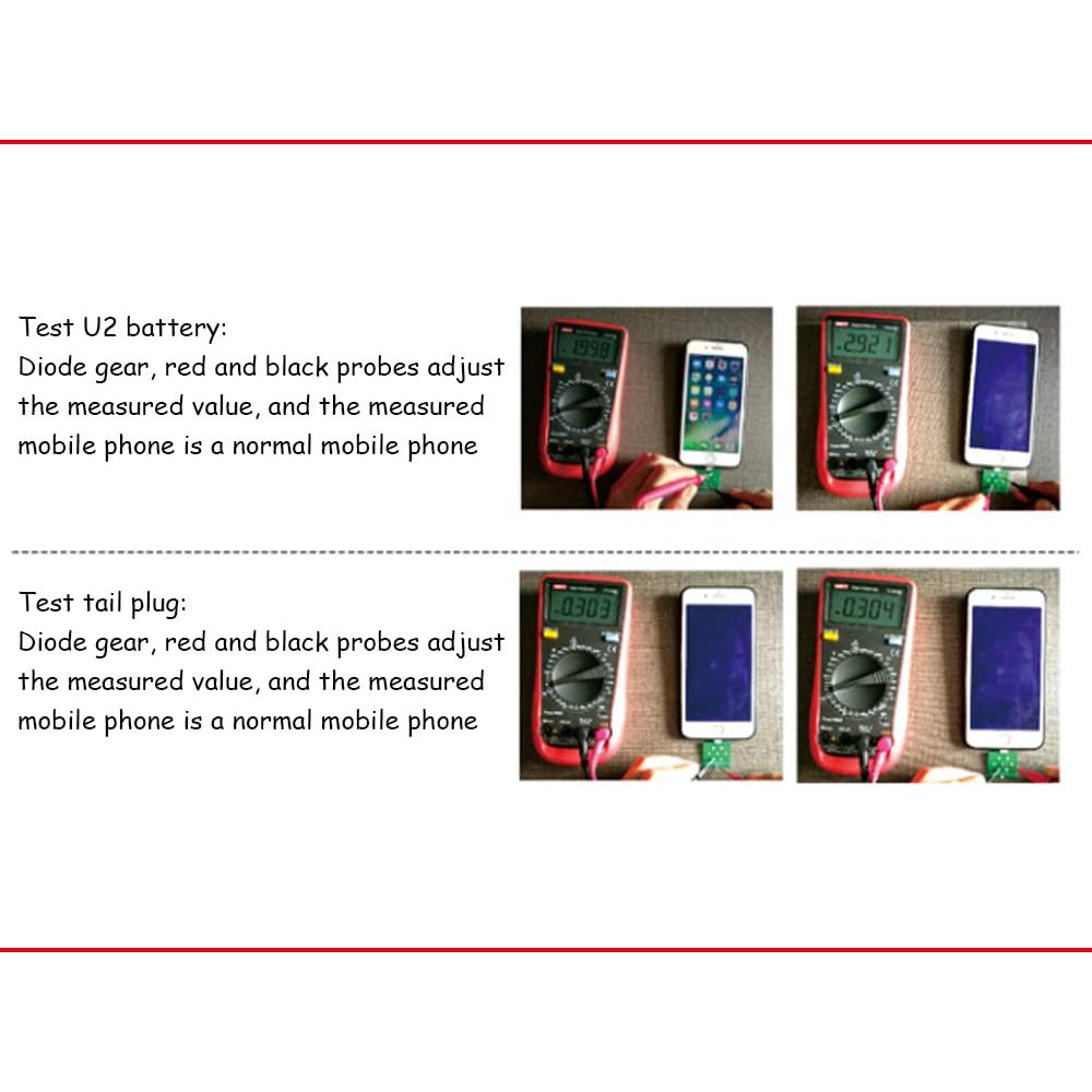 Herramienta de Prueba de Carga de Batería Acxico 3 Pcs