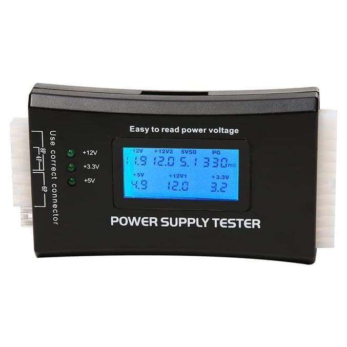 Probador de Suministro de Energía LCD BUBUCAM WU0037