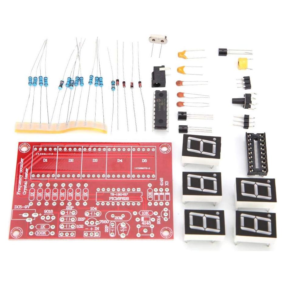 Medidor de Frecuencia DIY Walfront 1Hz-50MHz Pantalla Digital