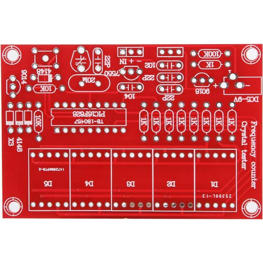 Medidor de Frecuencia DIY Walfront 1Hz-50MHz Pantalla Digital