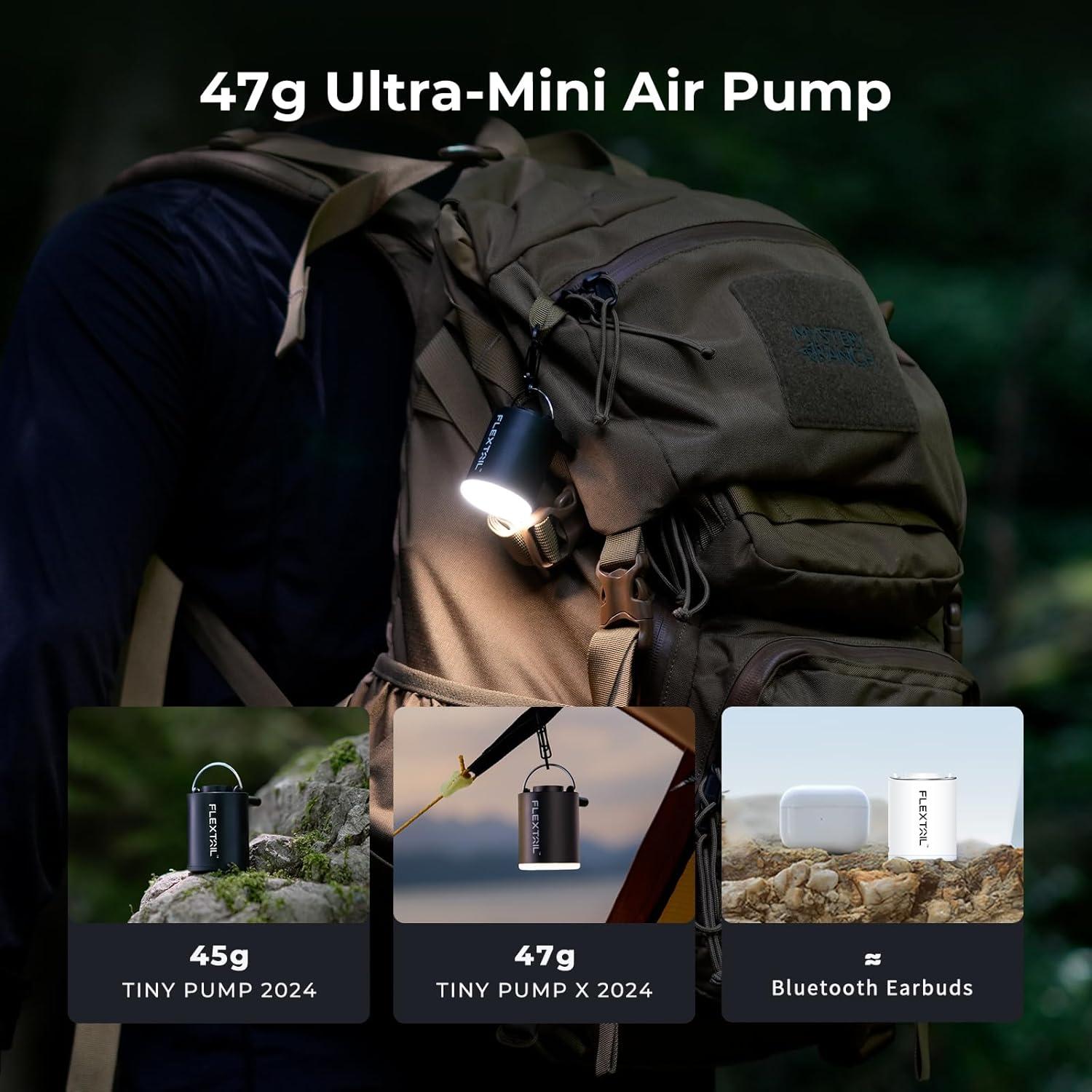 Bomba de Aire Portátil FLEXTAILGEAR 4kPa 180 L/min Naranja