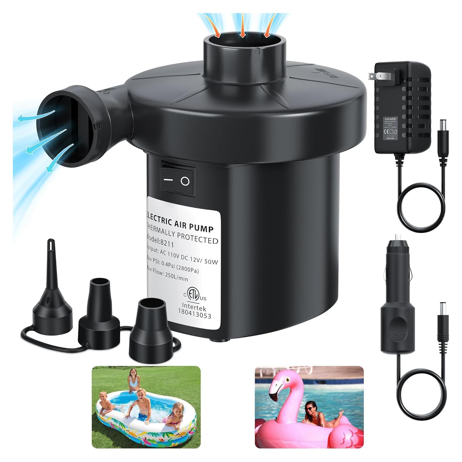 Bomba de Aire Eléctrica KAR4KLEANER 250 LPM 110V/12V