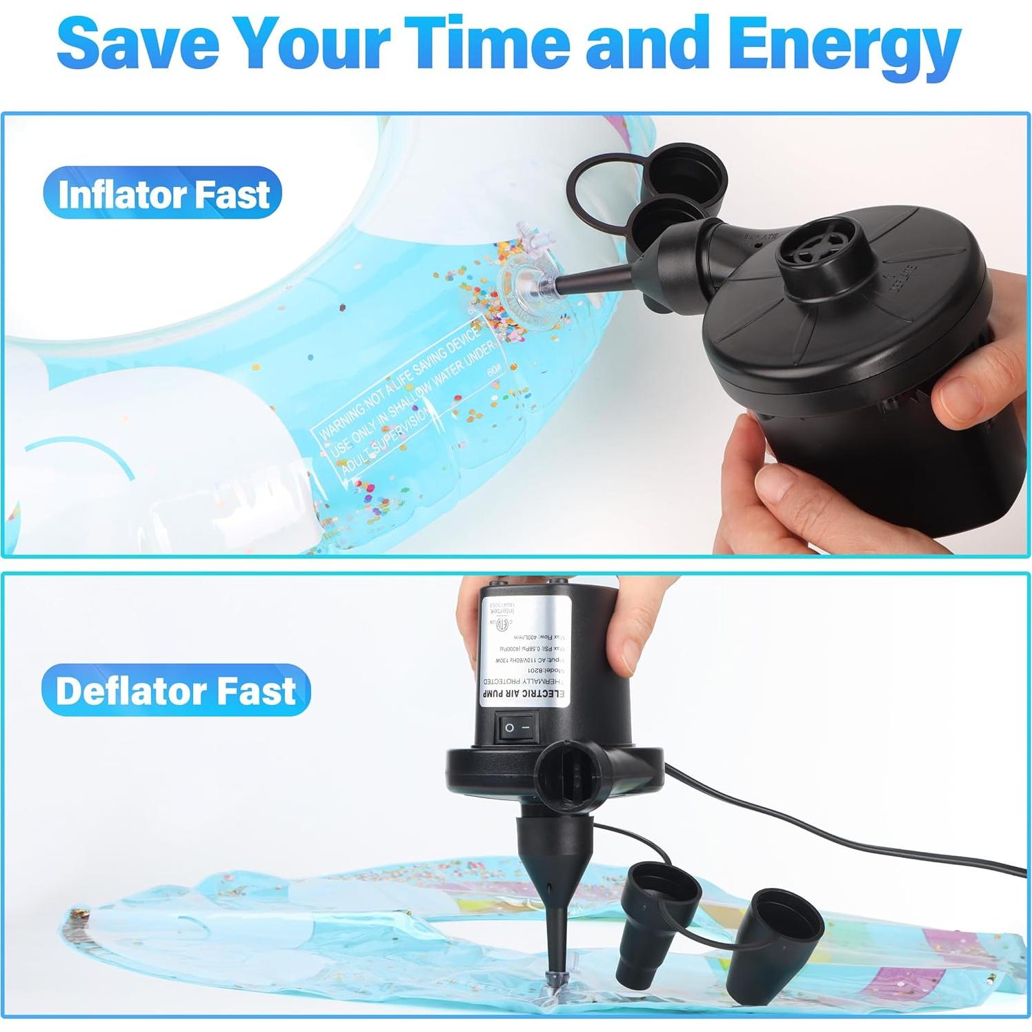 Bomba de Aire Eléctrica KAR4KLEANER 250 LPM 110V/12V