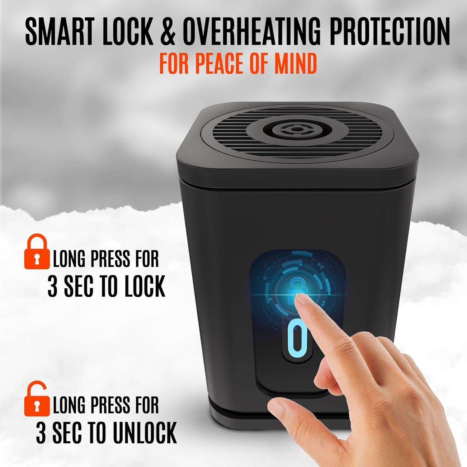 Bomba de Aire Portátil TIALLY 2023 - Recargable USB, 180 LPM