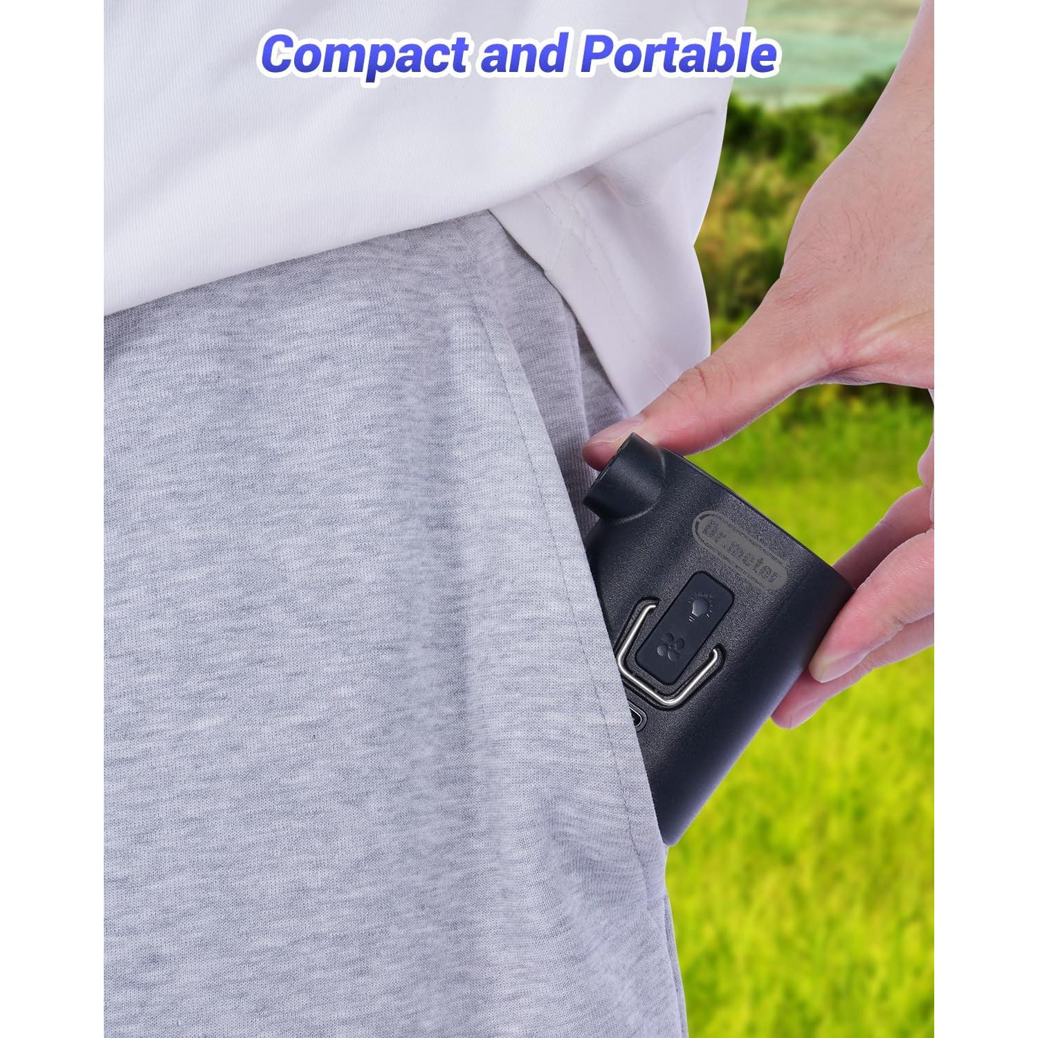 Bomba de aire portátil Dr.meter 3600mAh inflar y desinflar rápido