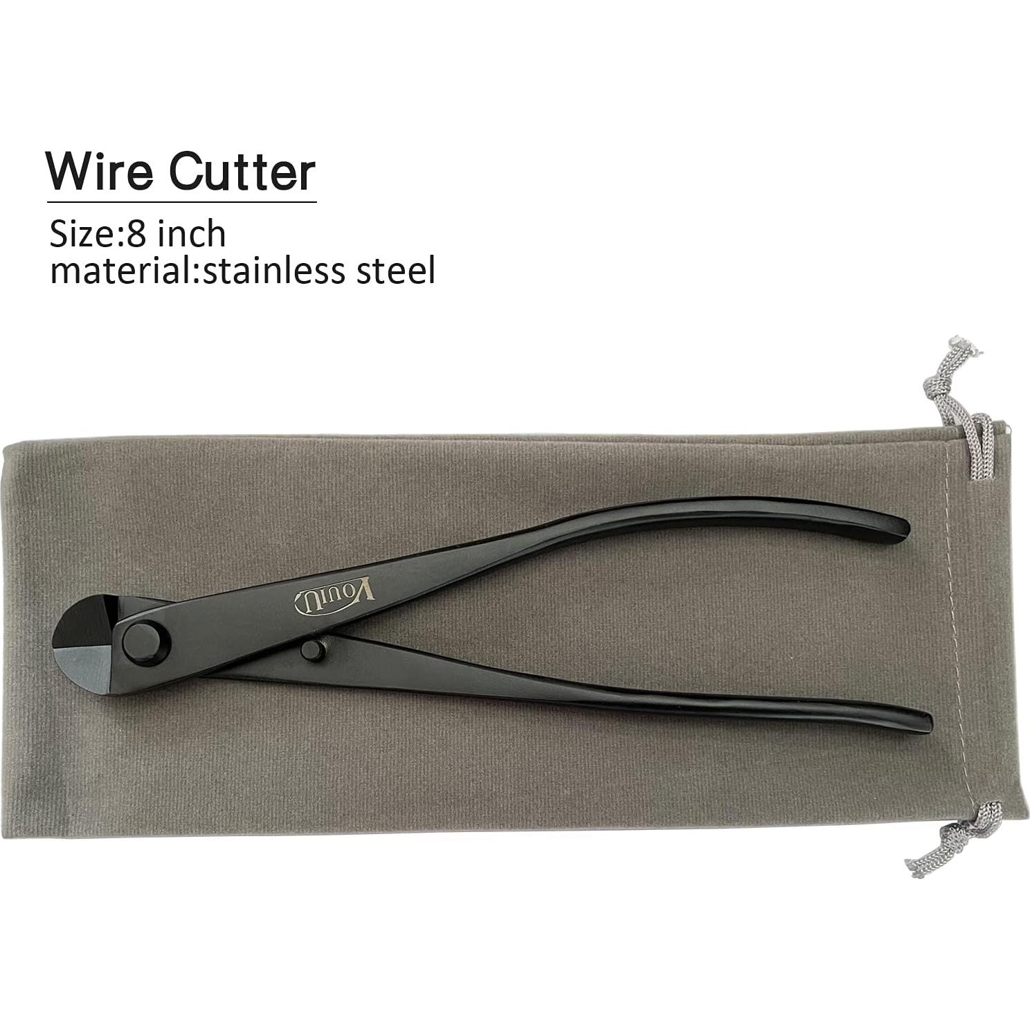 Cortador de Alambre VOUIU 210 mm Acero Inoxidable Negro