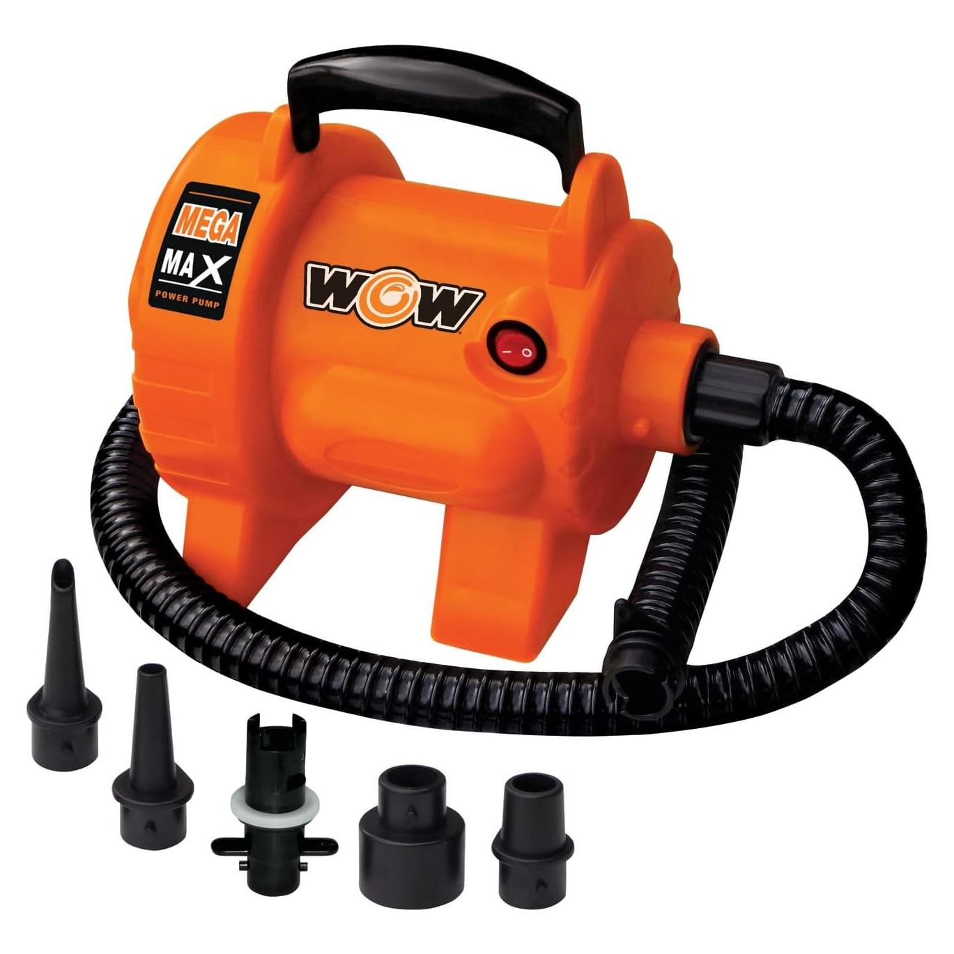 Bomba de Aire Eléctrica WOW Sports Mega Max 3.0 PSI 1500 L/min