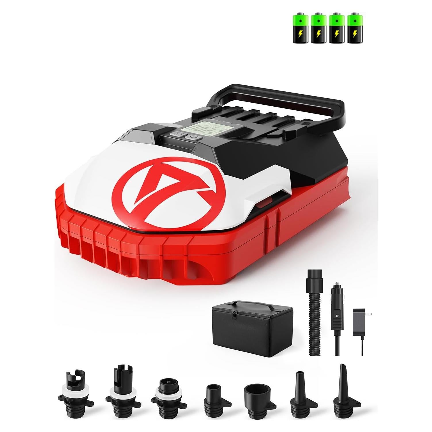 Bomba de aire eléctrica Gicle 881LB 22PSI recargable 1.81kg