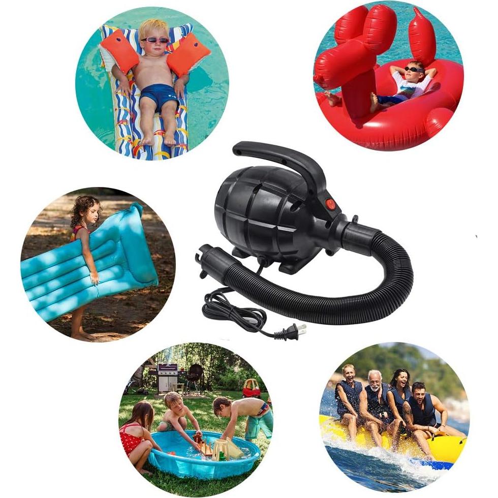 Bomba de Aire Eléctrica BOMPOW 600W 20L/min para Inflables