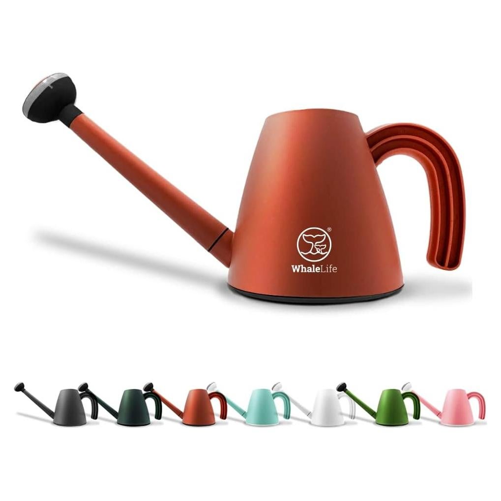 Regadera WhaleLife 2L Rojo Terracota para Bonsáis