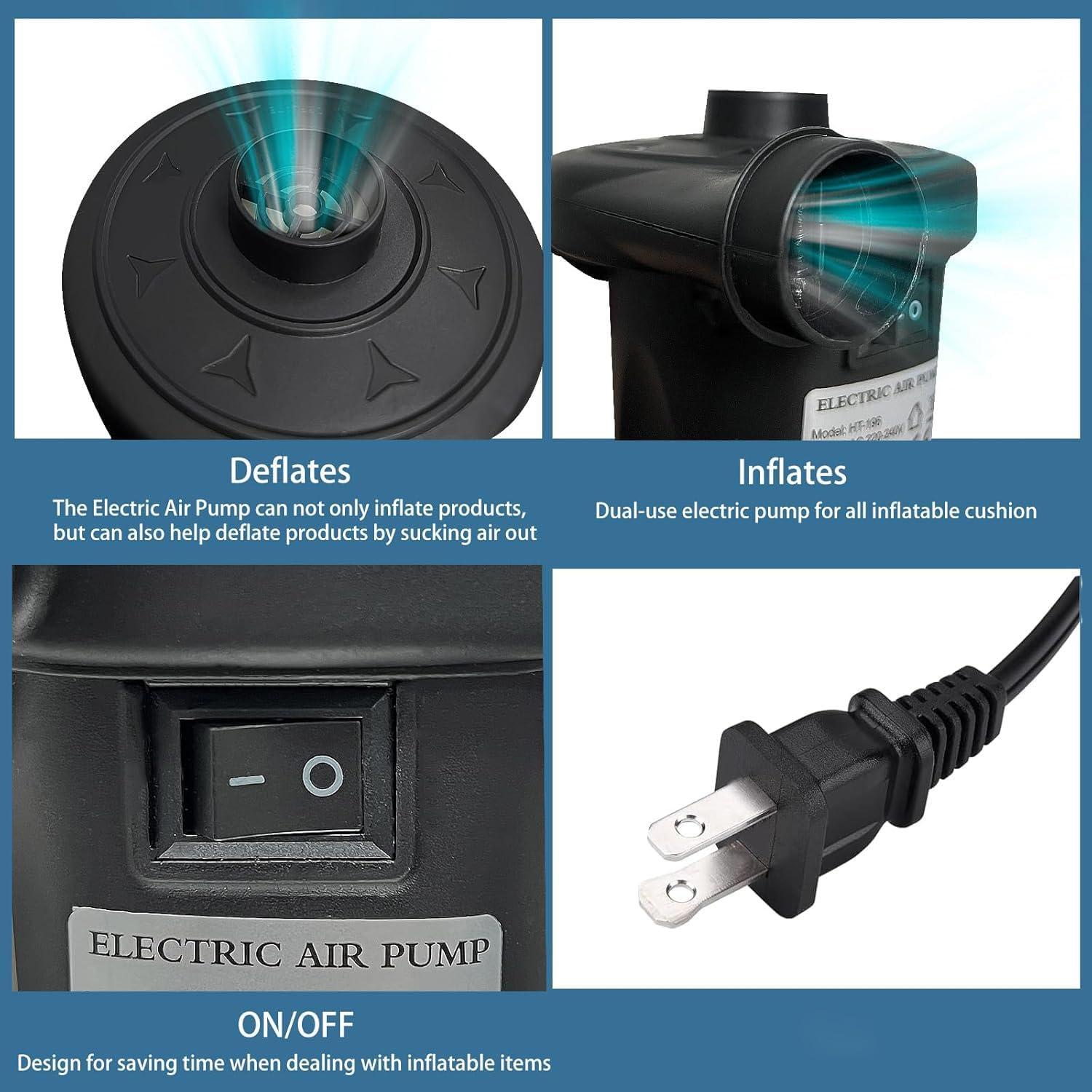 Bomba de Aire Eléctrica Aida & Hani para Inflables 0.28kg