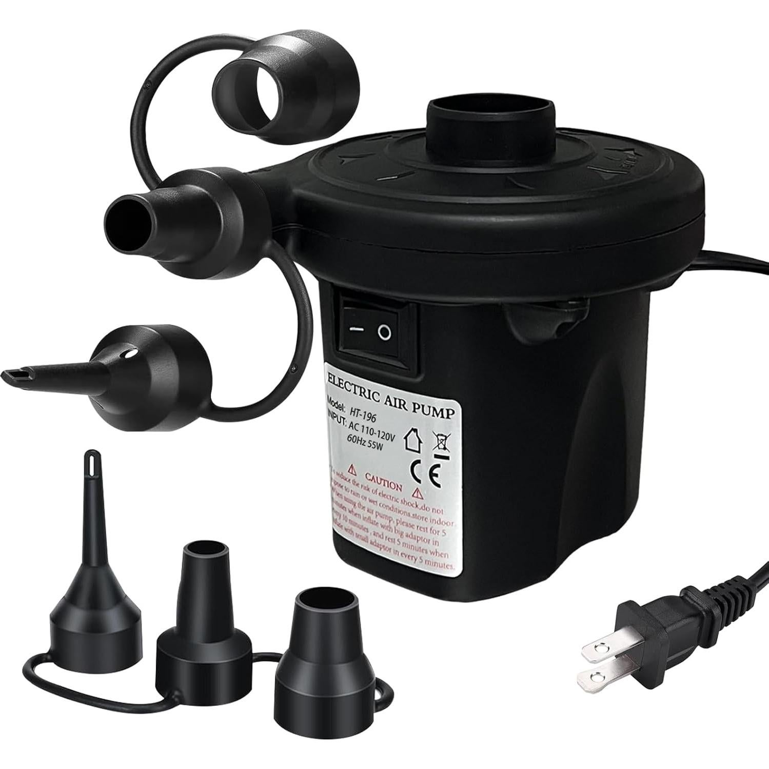 Bomba de Aire Eléctrica Aida & Hani para Inflables 0.28kg