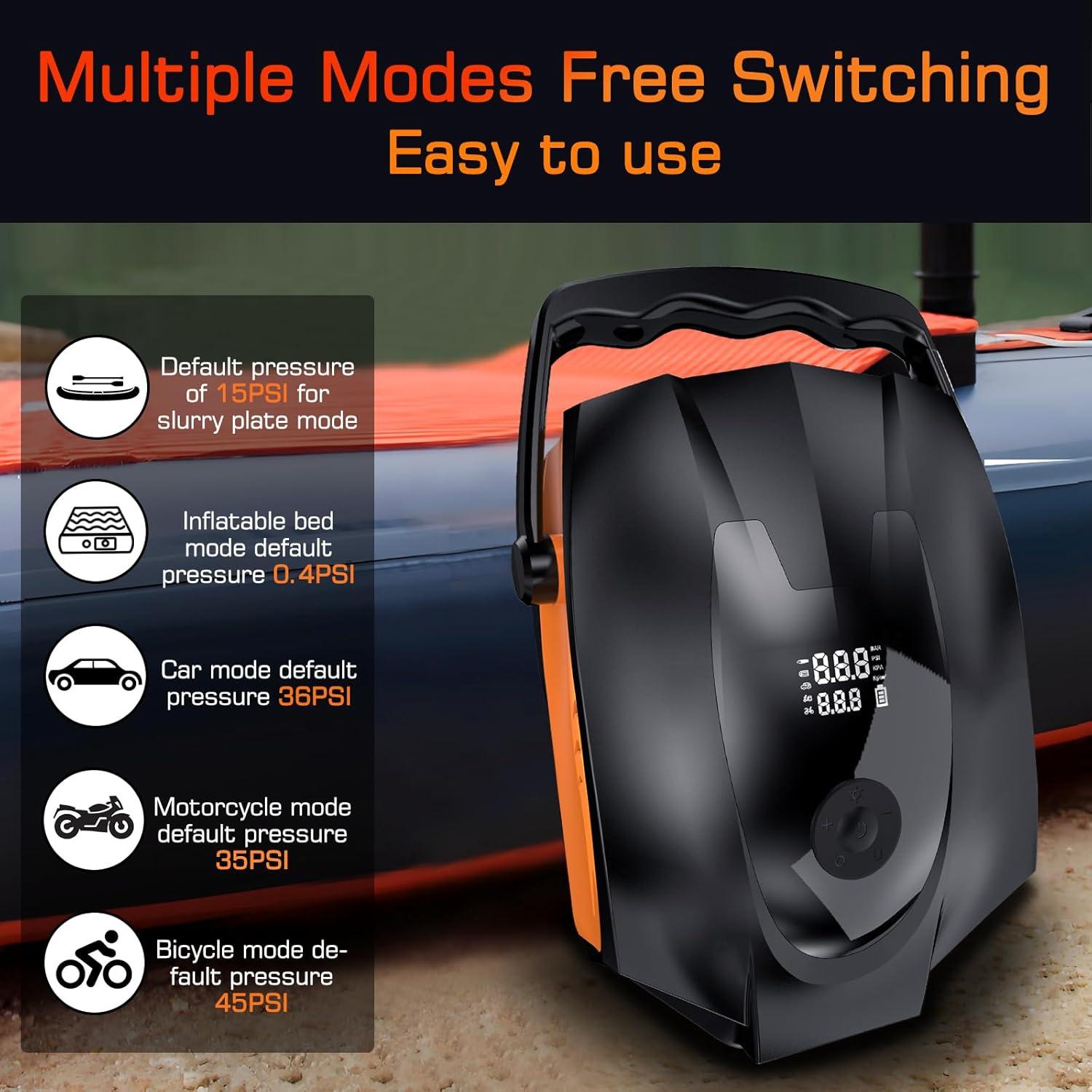 Bomba Eléctrica de Paddle Board Tunpug XN-P018 50PSI