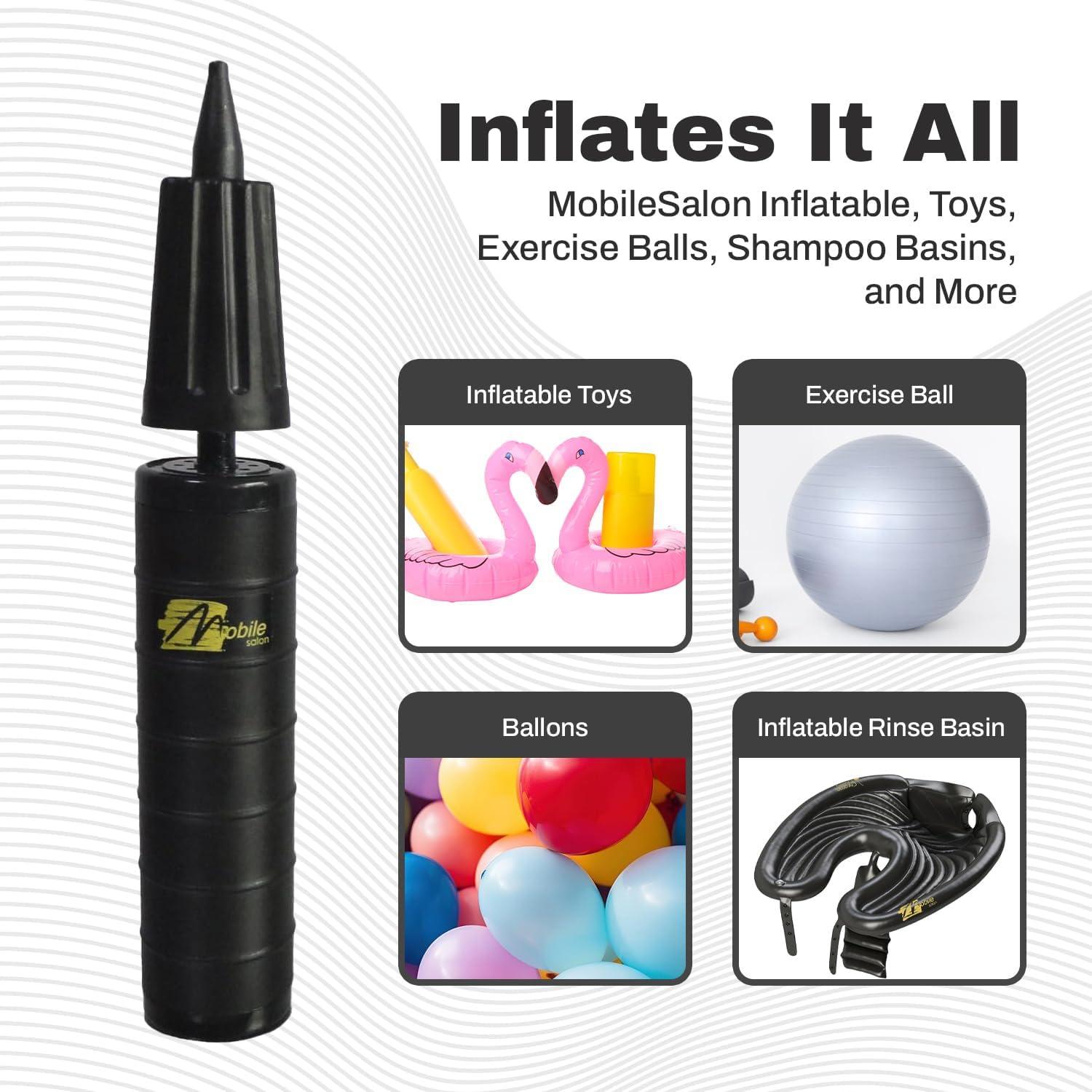 Bomba de Aire de Mano Chrome Cherry 0.11 kg Compacta