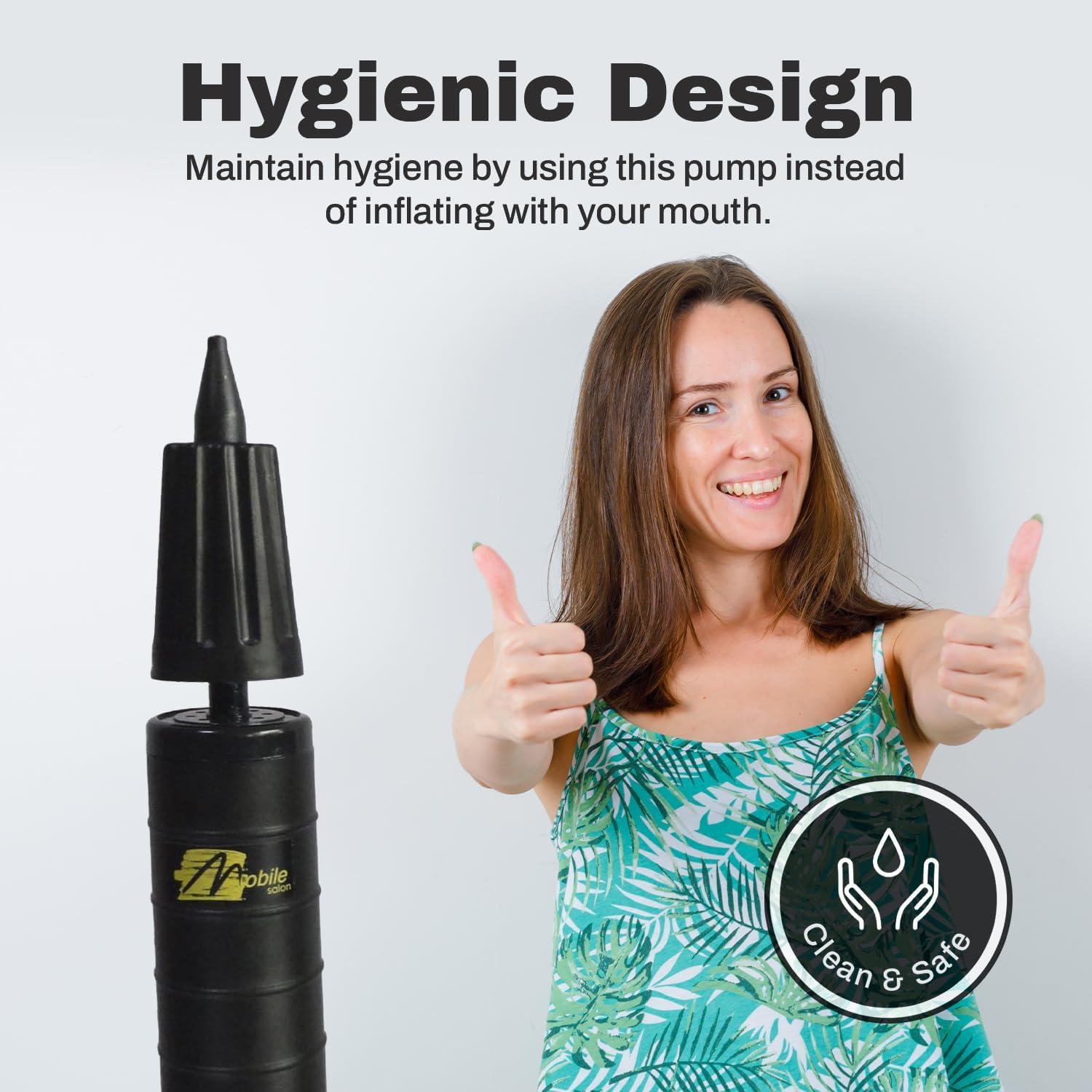 Bomba de Aire de Mano Chrome Cherry 0.11 kg Compacta