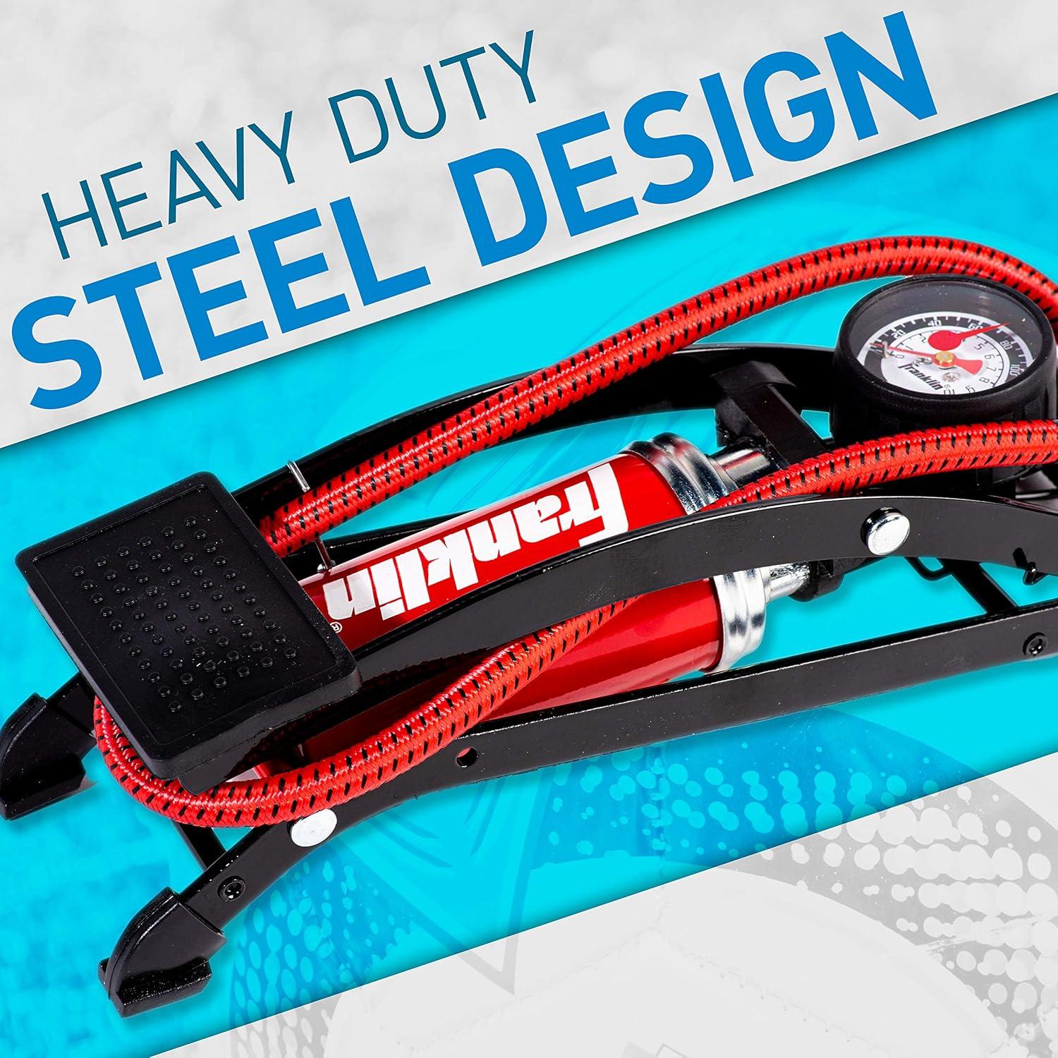 Bomba de Pie Alta Presión Franklin Sports 100 PSI