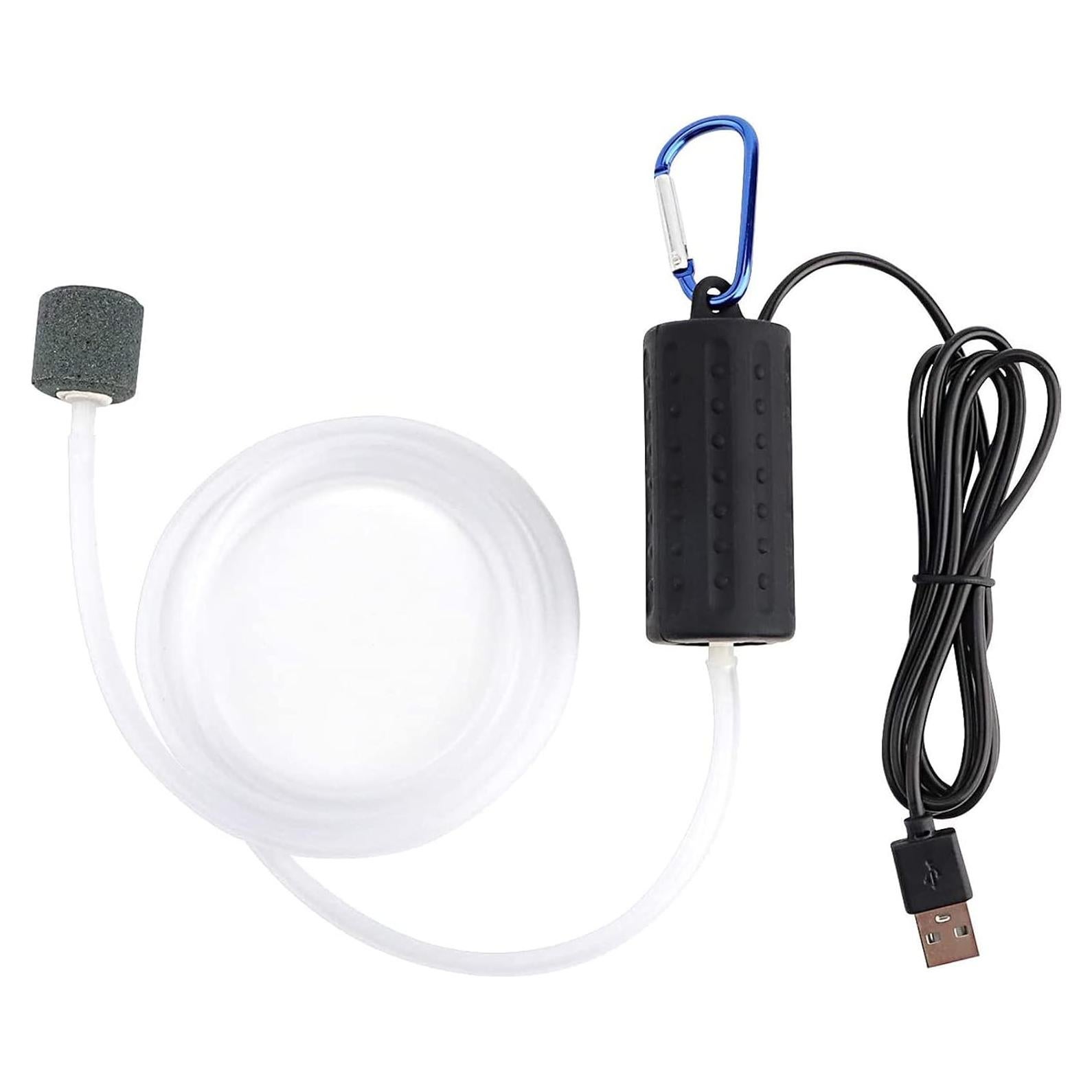 Bomba de Aire USB para Acuario Useekoo Silenciosa 0.13kg