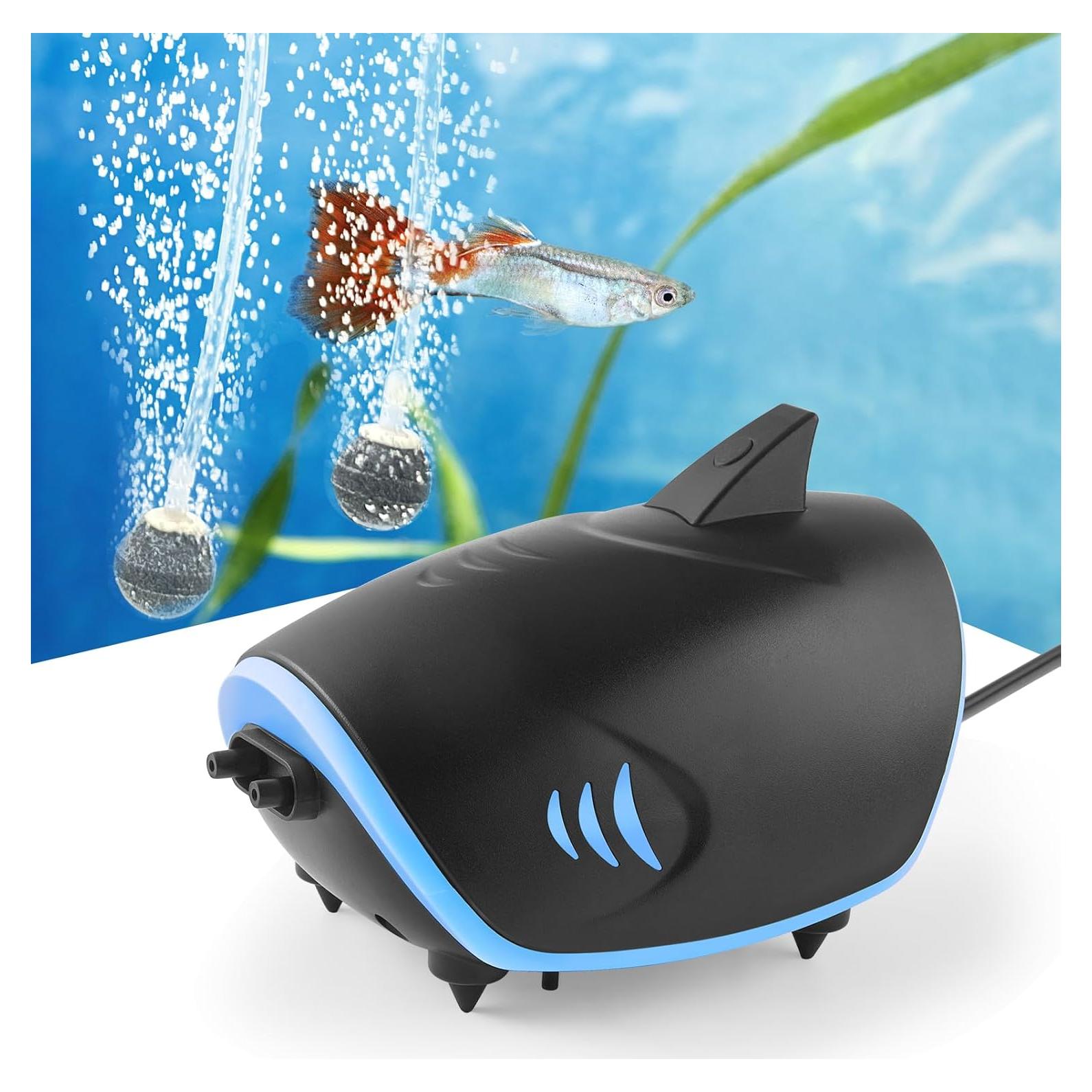 Bomba de Aire Silenciosa HITOP 3W para Acuario 300L