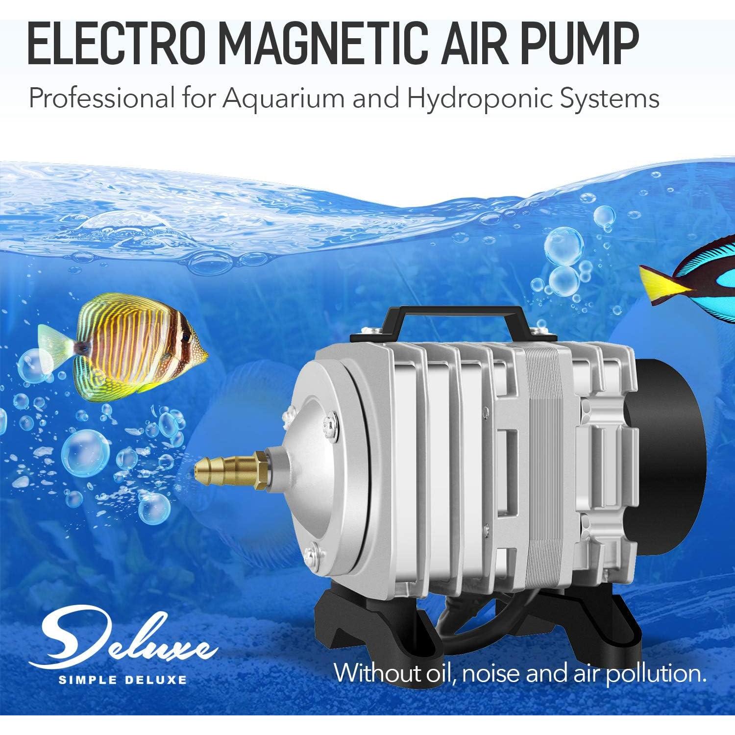 Bomba de Aire Simple Deluxe 38L/min 6 Salidas Ajustables