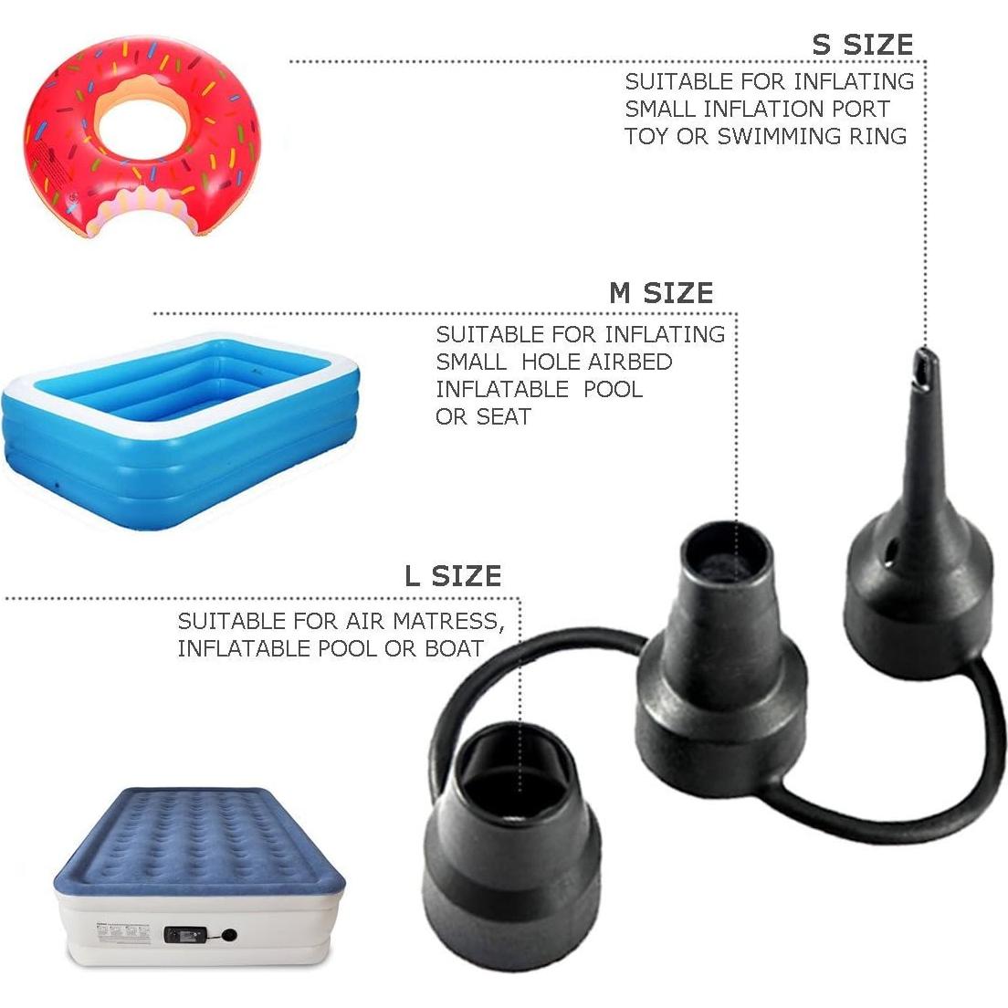 Bomba de Aire Eléctrica FBve 100-240V/12V DC Portátil 50W
